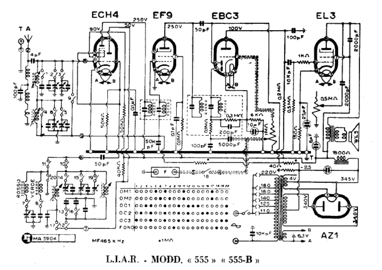 LIAR 555, 555b schematic