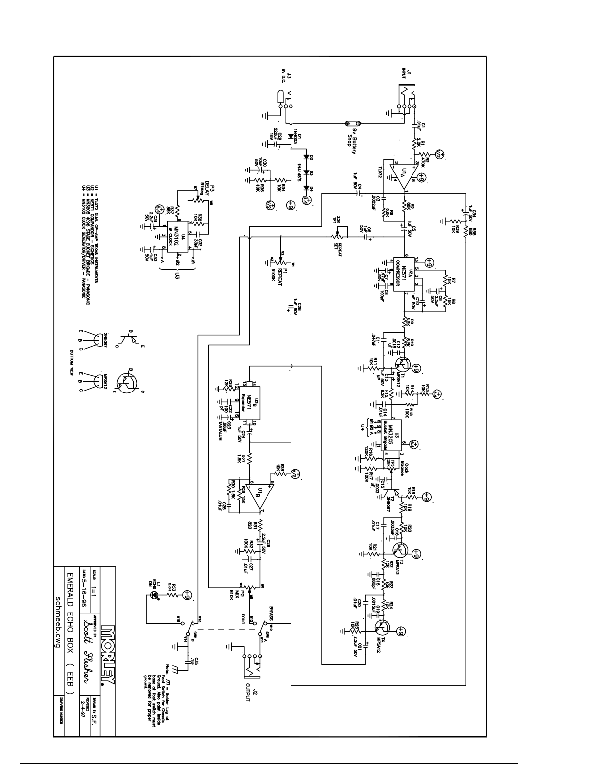 Morley Pedals EEBES User Manual