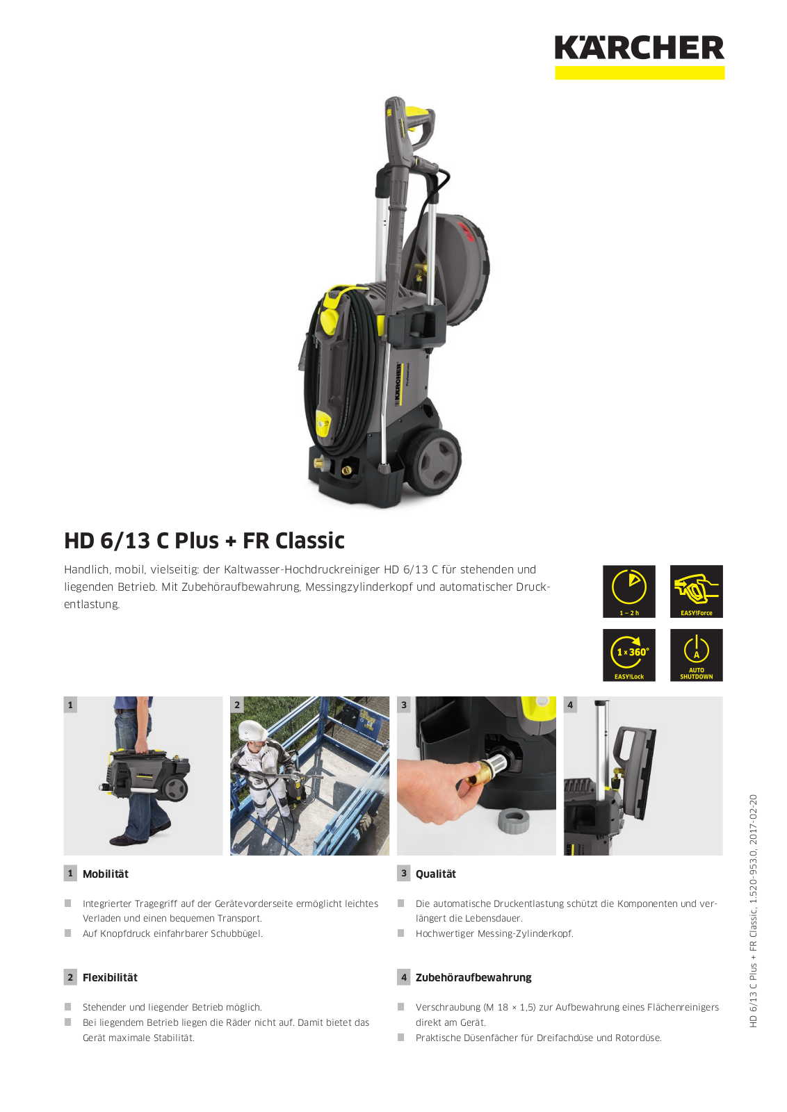 Kärcher HD 6-13 C Plus User Manual