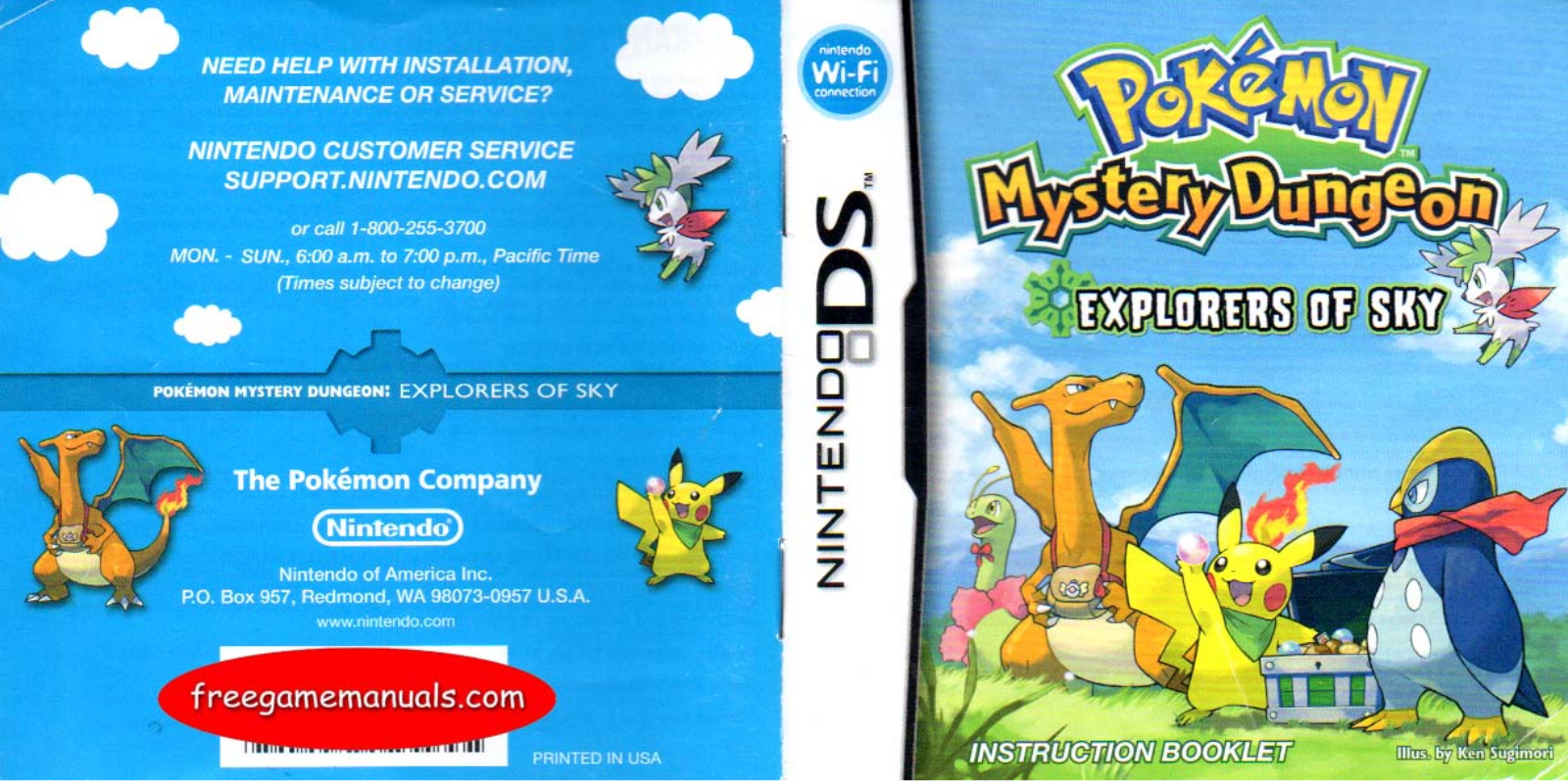 Nintendo Pokemon Mystery Dungeon User Manual