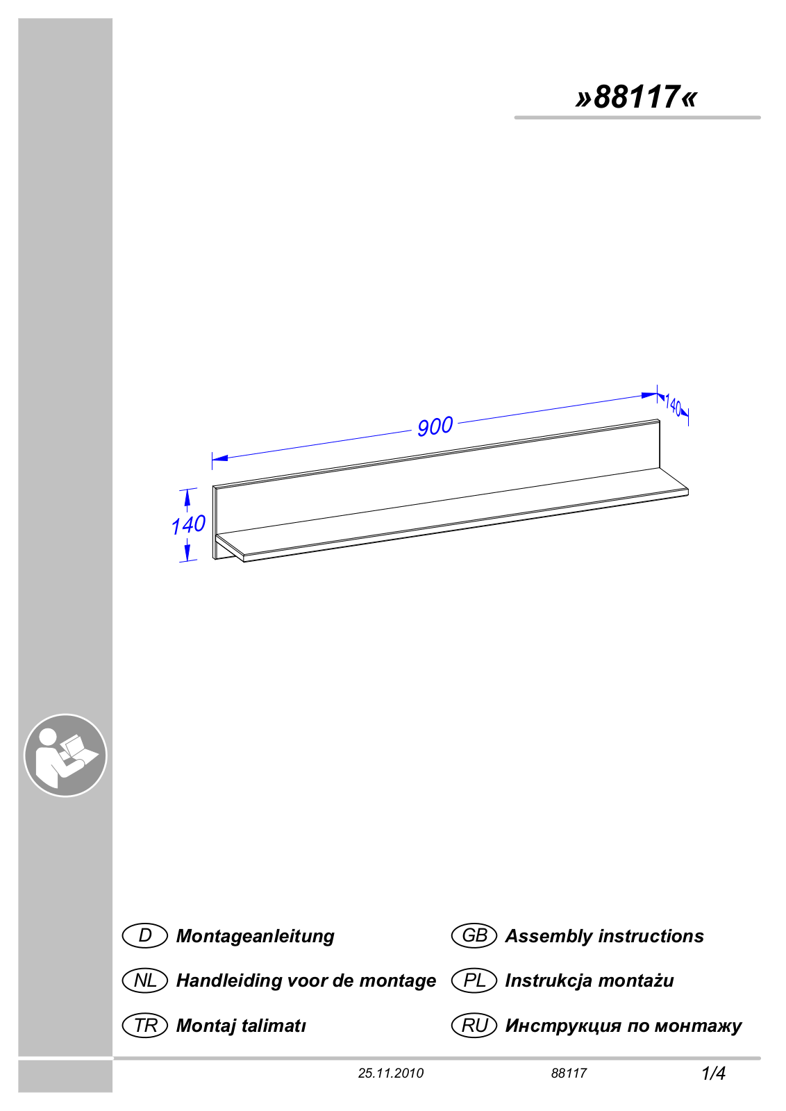 Home affaire Faro Assembly instructions