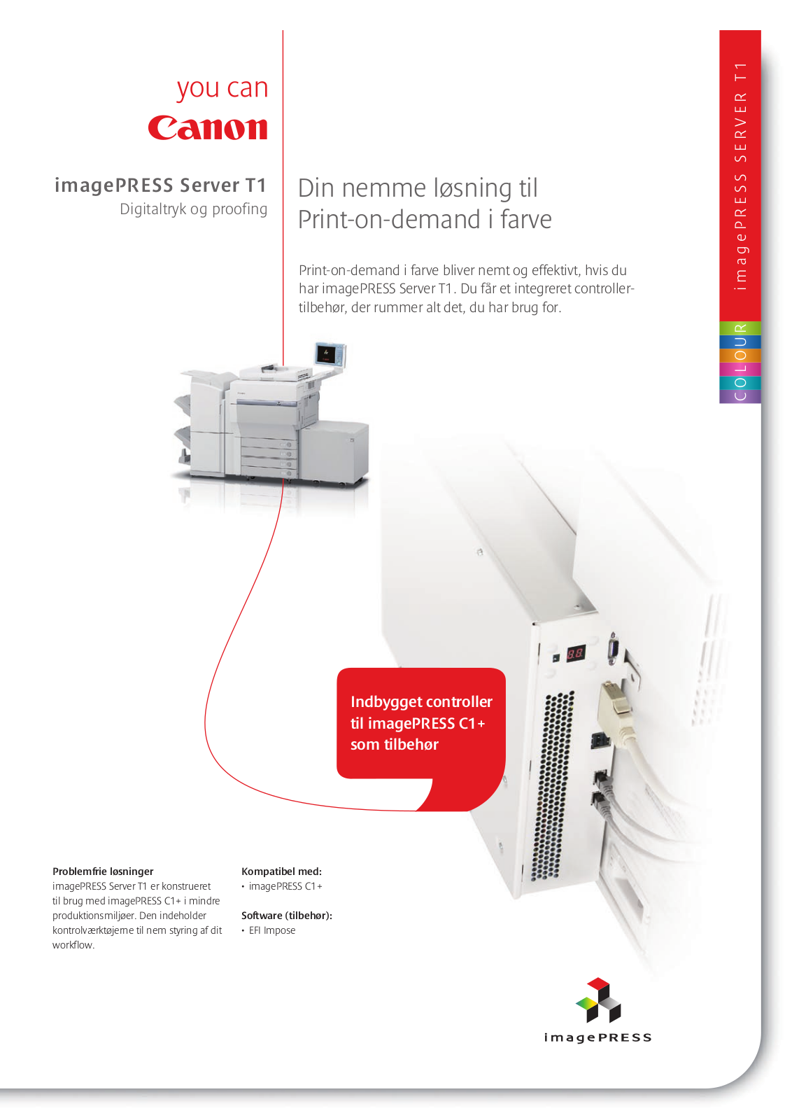 Canon imagePRESS Server T1 BROCHURE