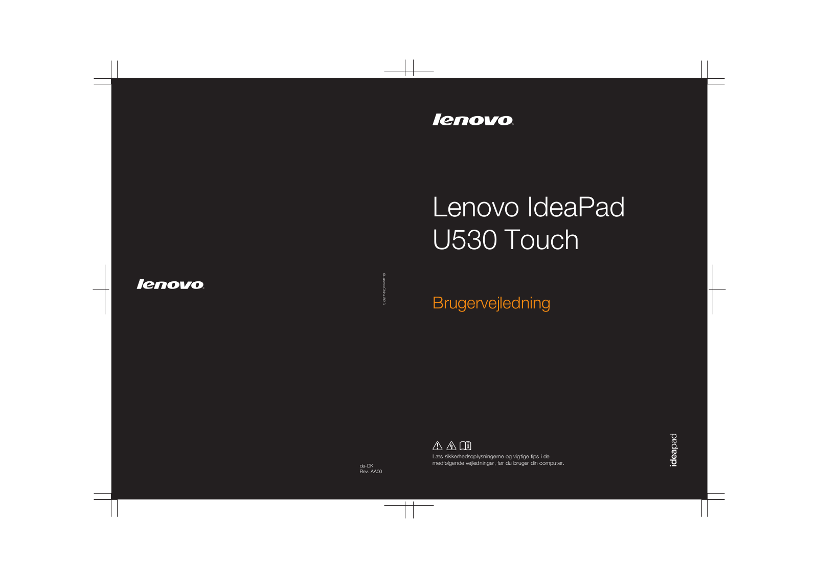 Lenovo IdeaPad U530 Touch User Guide