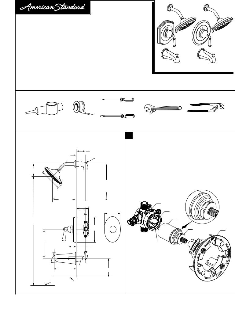 American Standard TU41550X, TU42050X Installation Manual