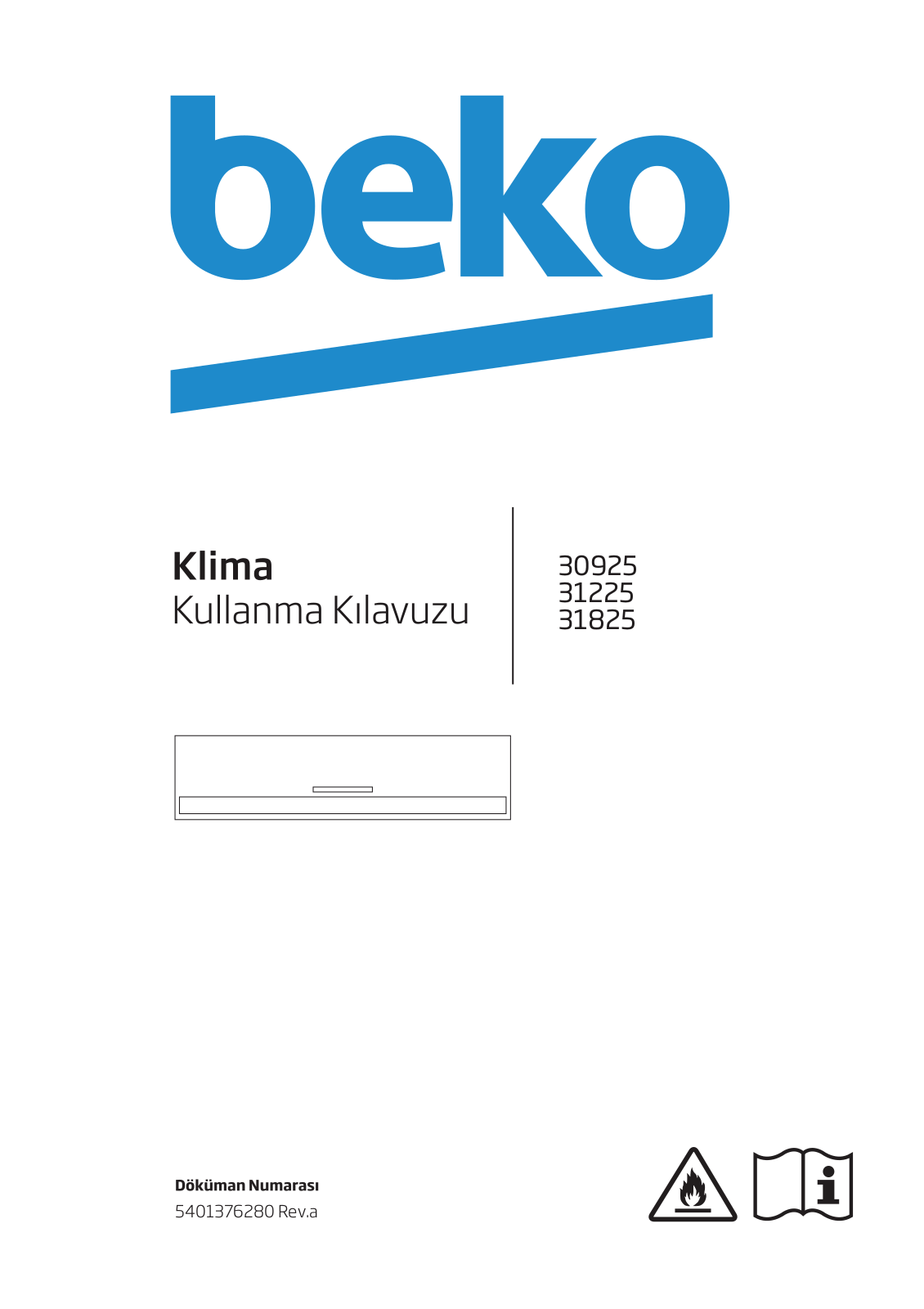 Beko 30925, 31225, 31825 User manual