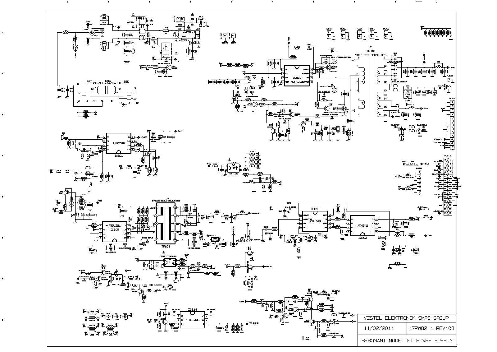 Vestel 17PW82-2 schematic