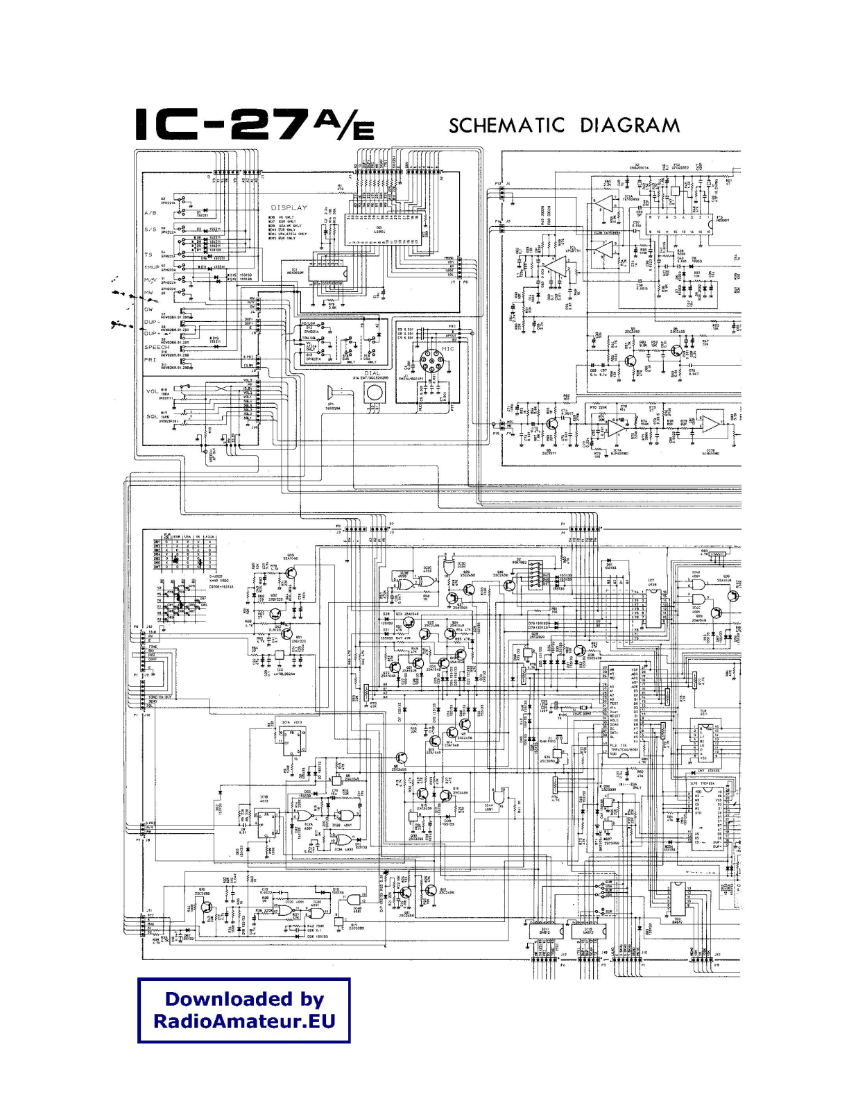 Icom IC27IK4HDQ User Manual