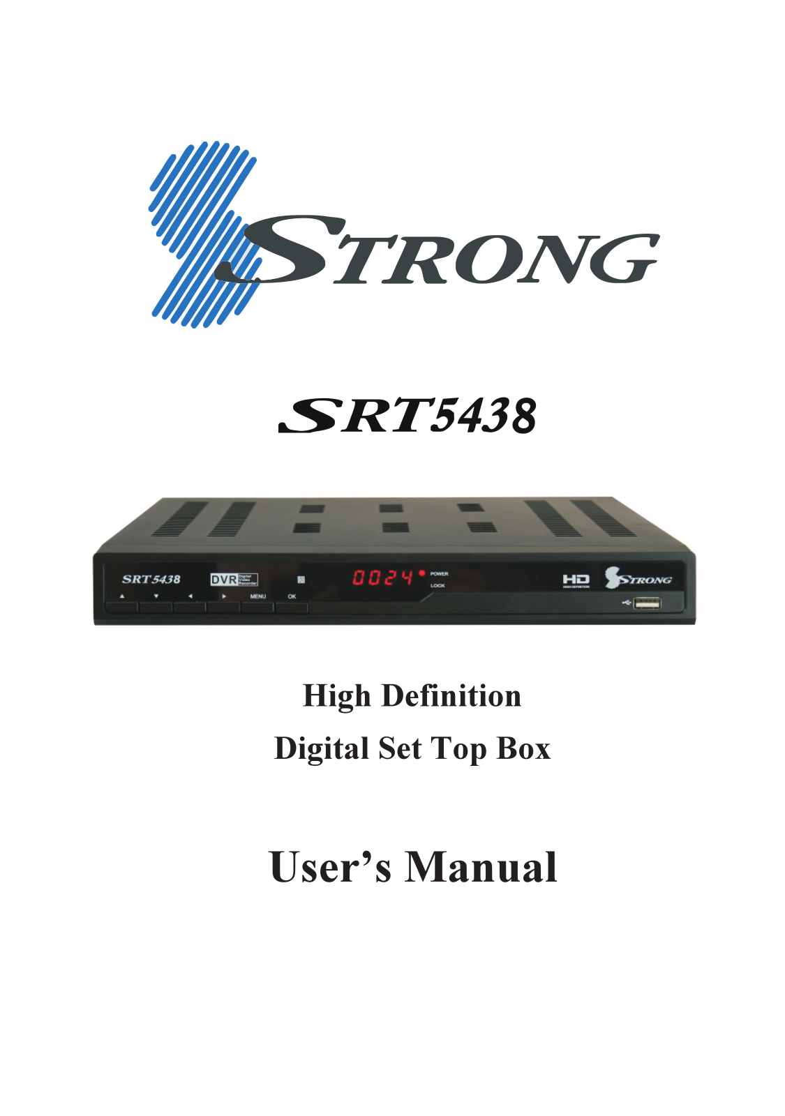 Strong SRT 5435 User's Manual