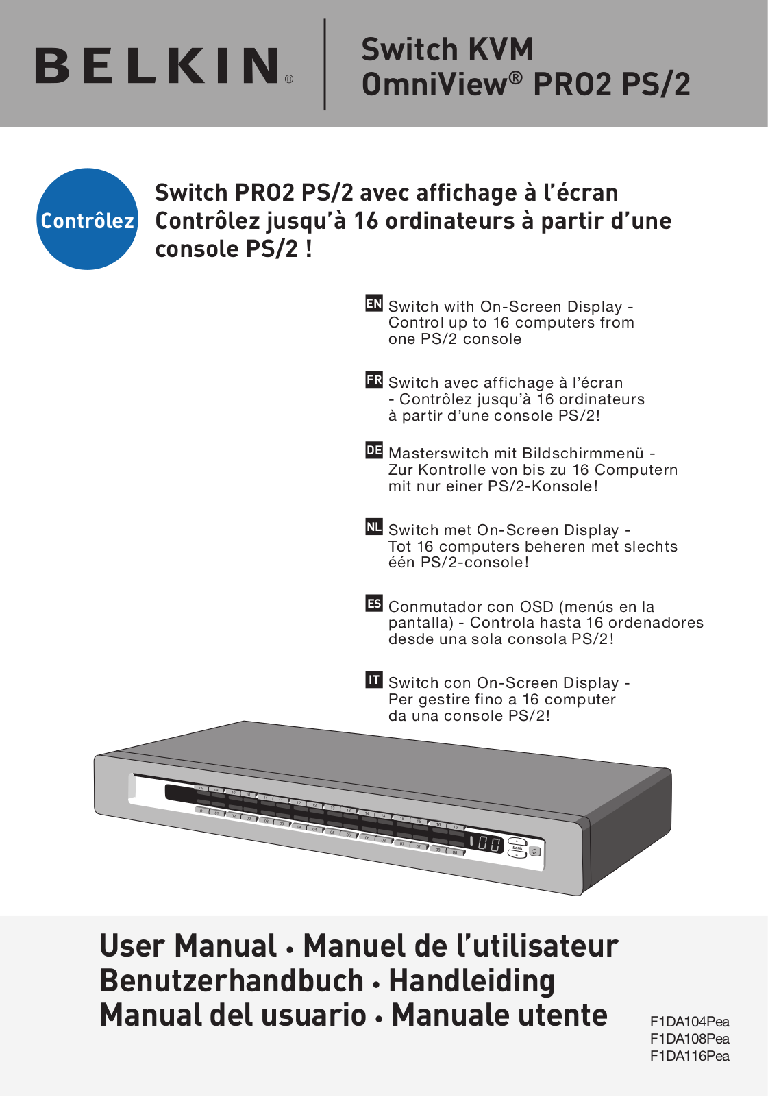 Belkin PS-2 User Manual