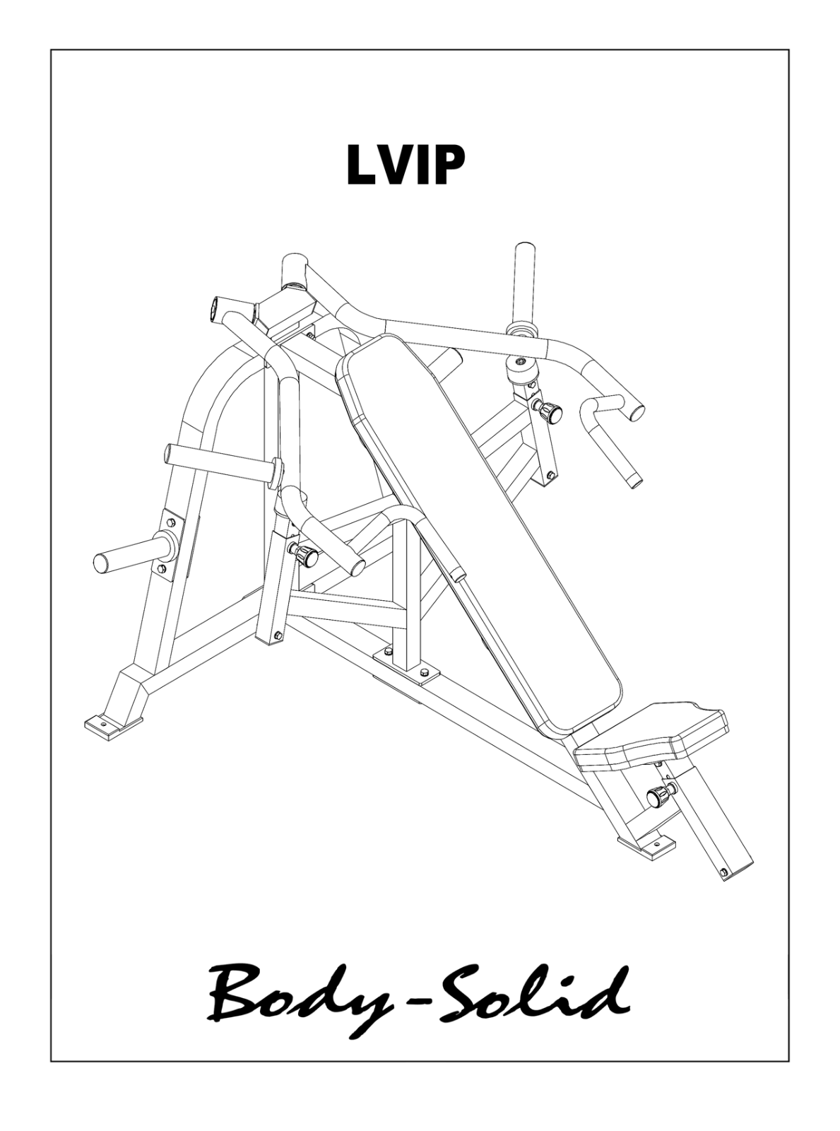 Body Solid LVIP User Manual