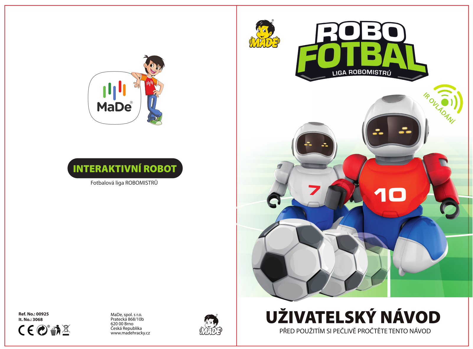 MaDe Robofotbal User Manual