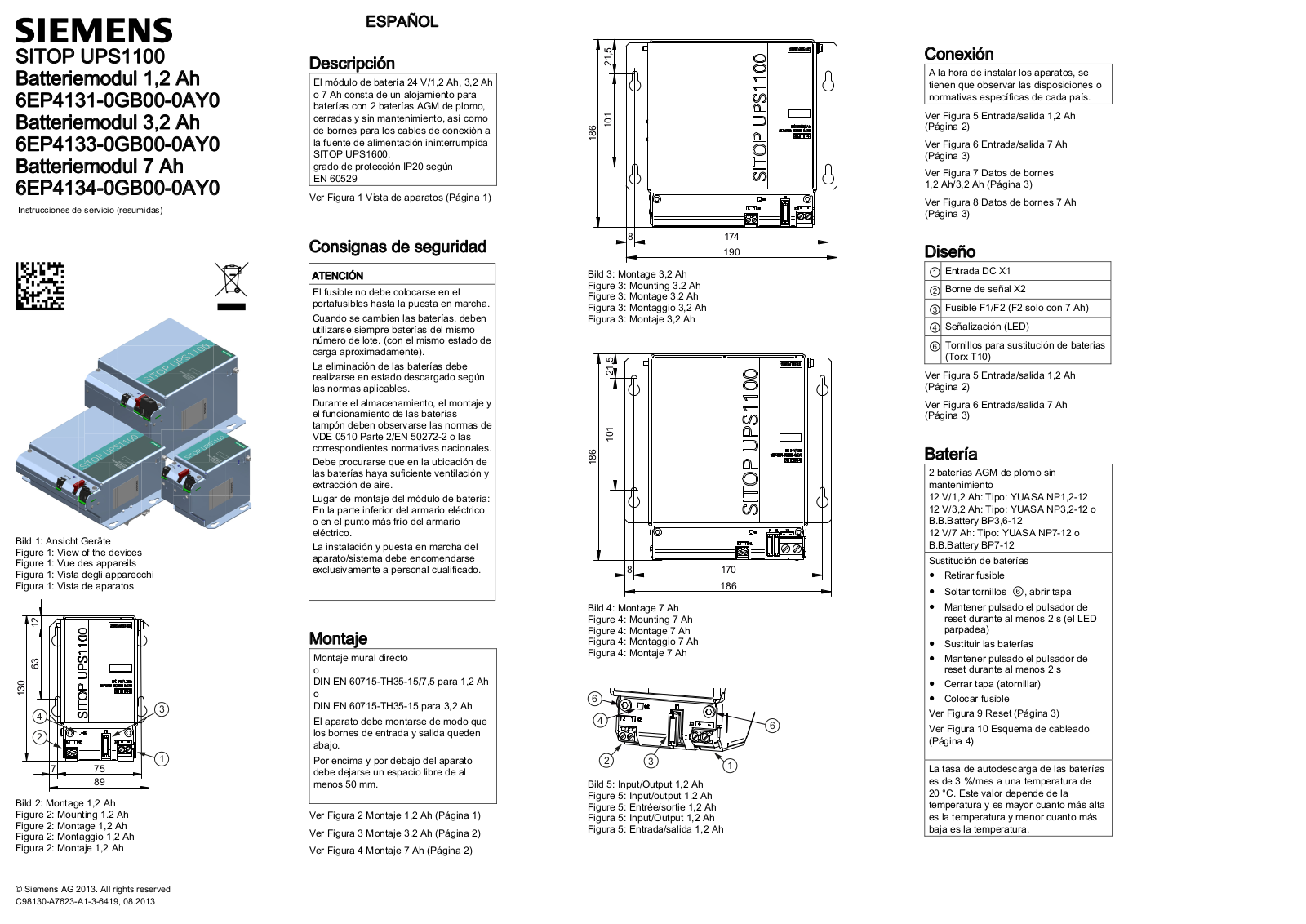 Siemens 6EP4131-0GB00-0AY0, 6EP4133-0GB00-0AY0, 6EP4134-0GB00-0AY0 User guide