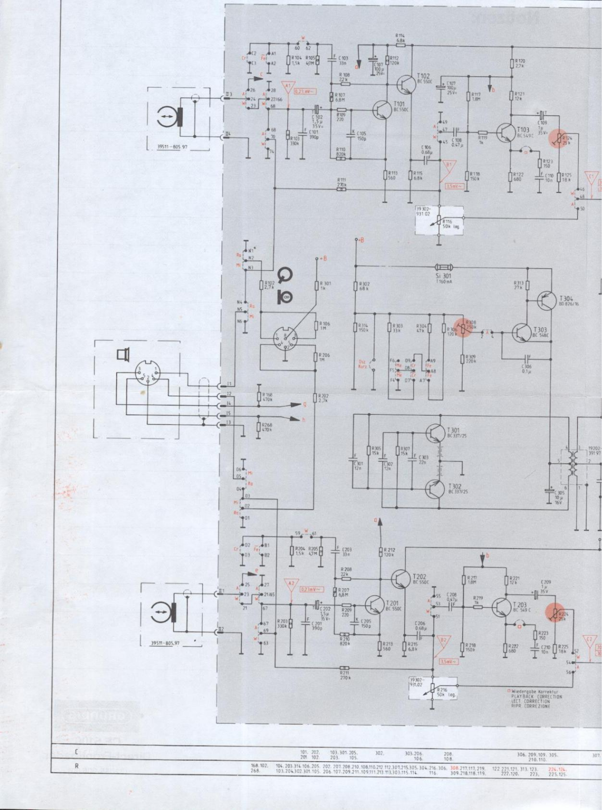 Grundig CF-5100 Schematic