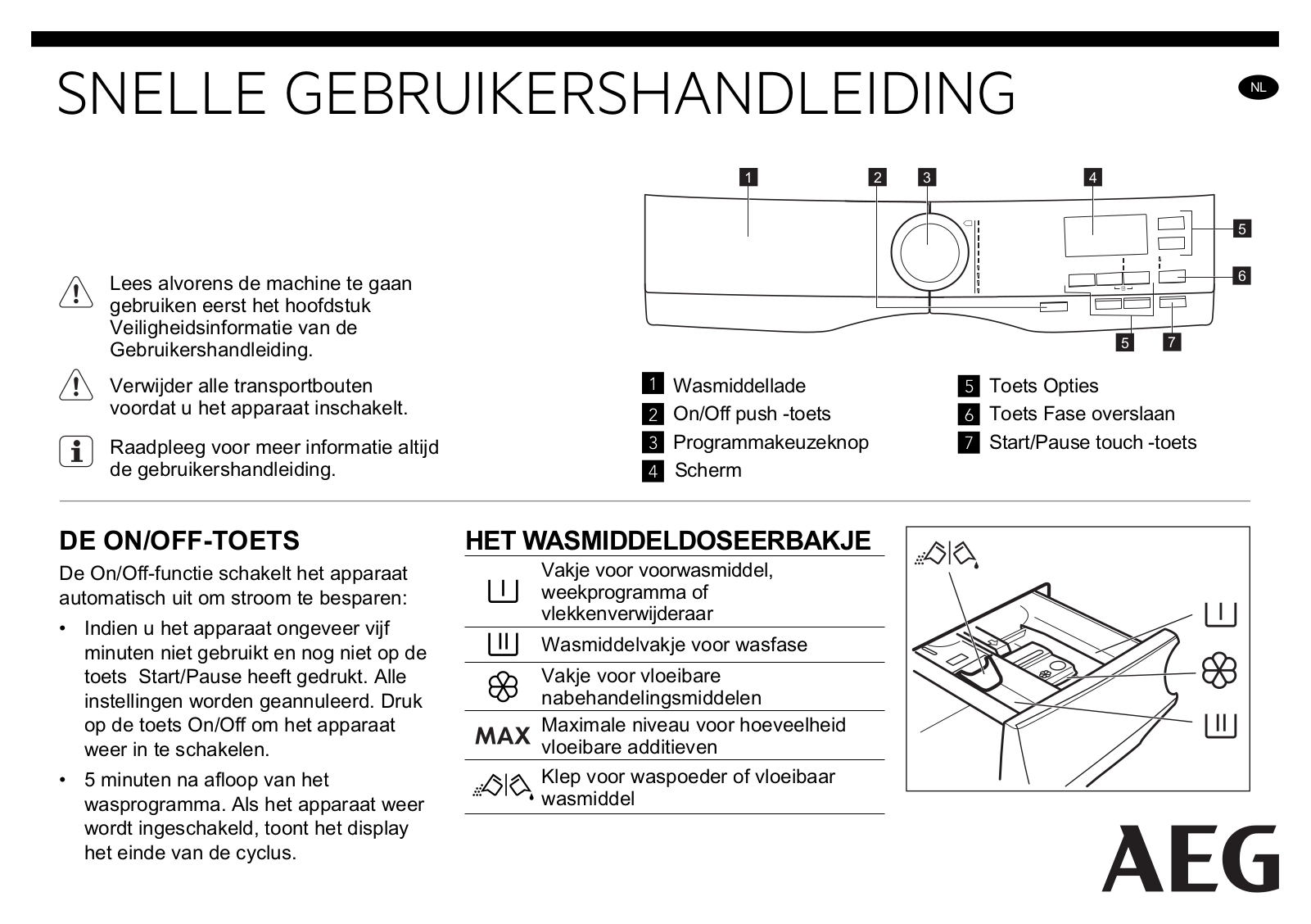 Aeg L6FBN84GP, 914 913 061 Quick Guides - ManualMachine.com
