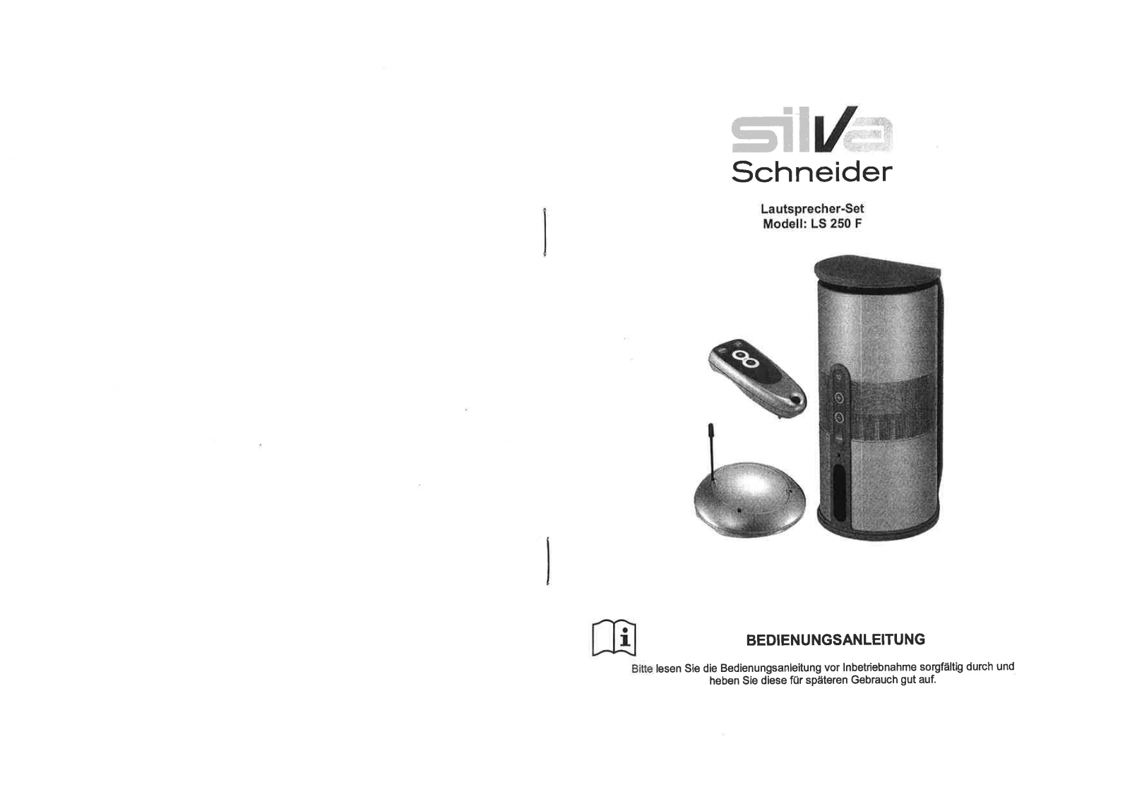 Silva Schneider LS 250 F User guide - ManualMachine.com