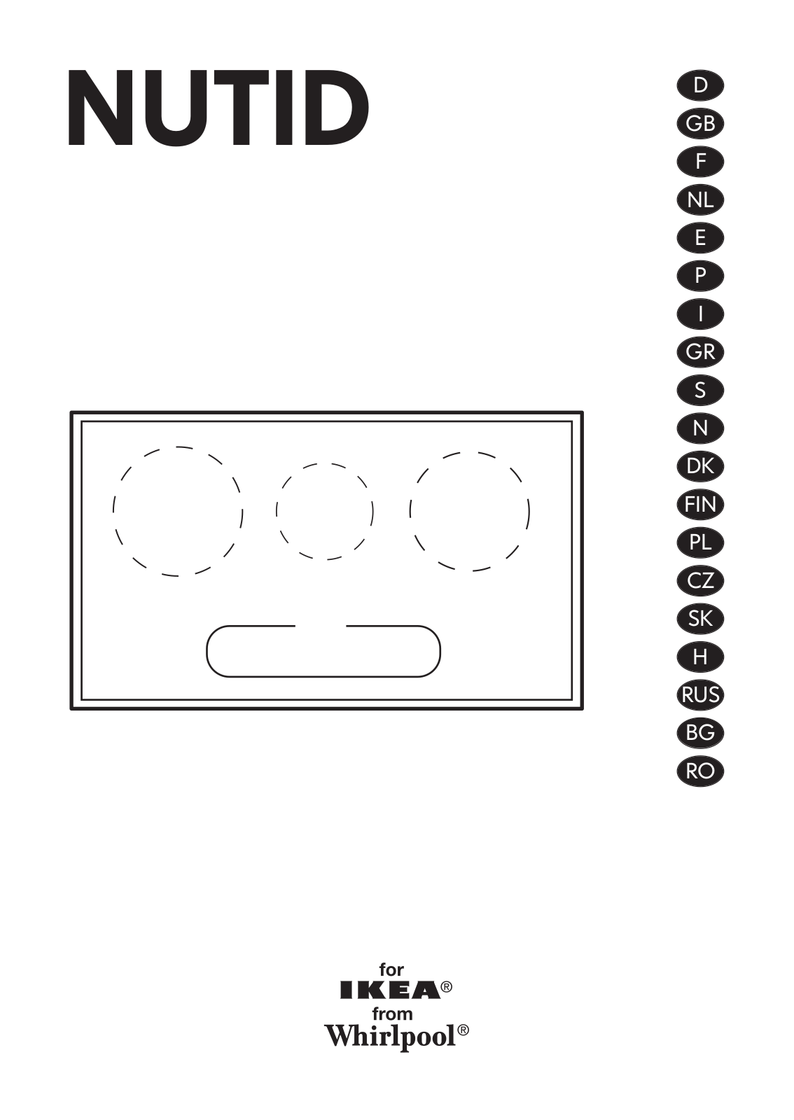 IKEA HB 3 IH Installation Instructions