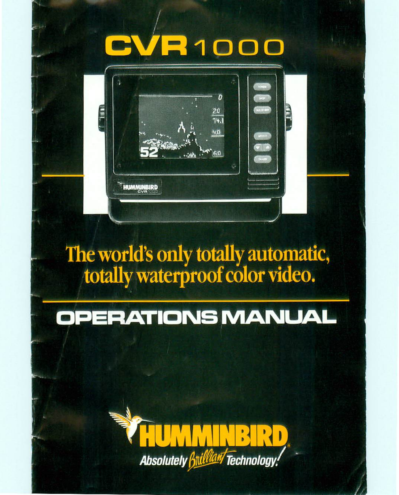 Humminbird CVR1000 Operation Manual