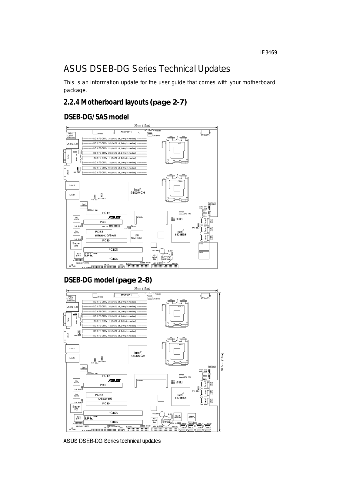 Asus DSEB-DG User Manual