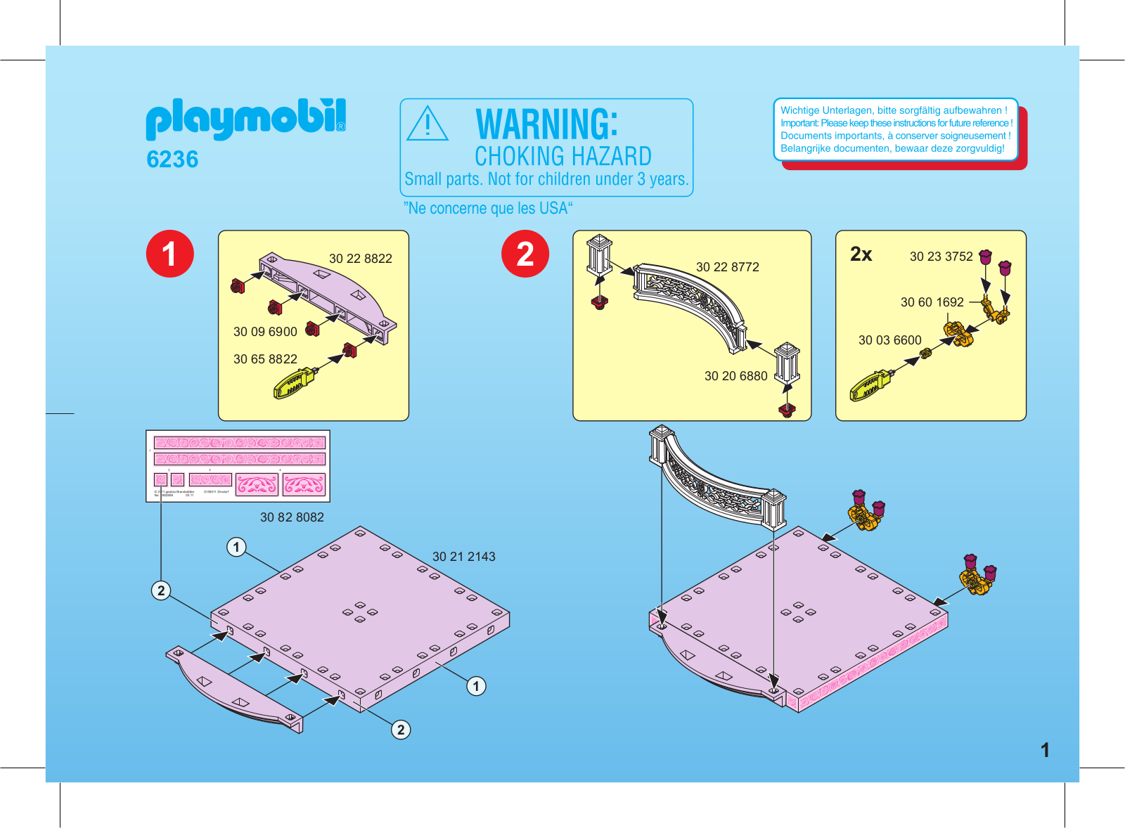 Playmobil 6236 Instructions