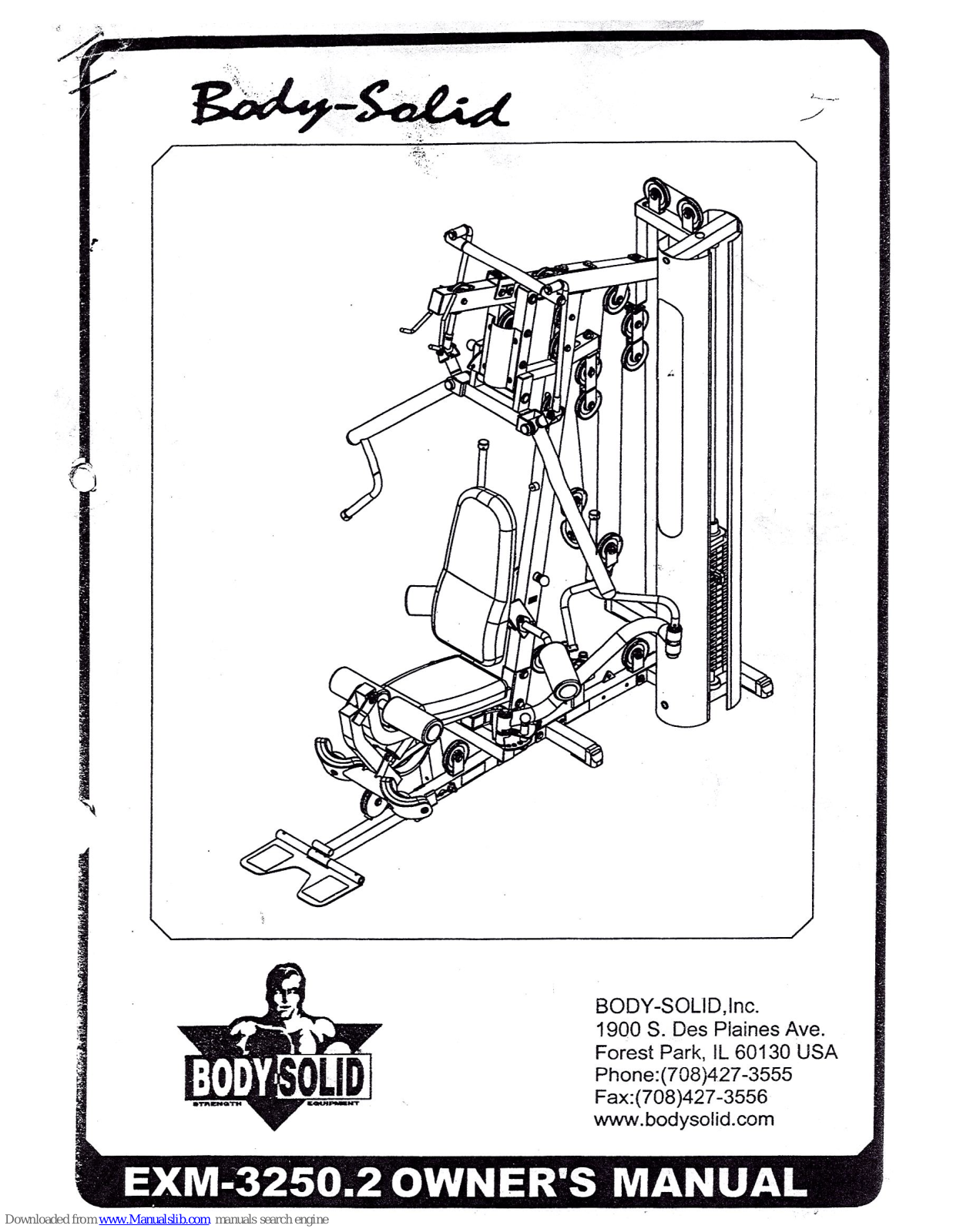 Body Solid EXM-3250.2 Owner's Manual