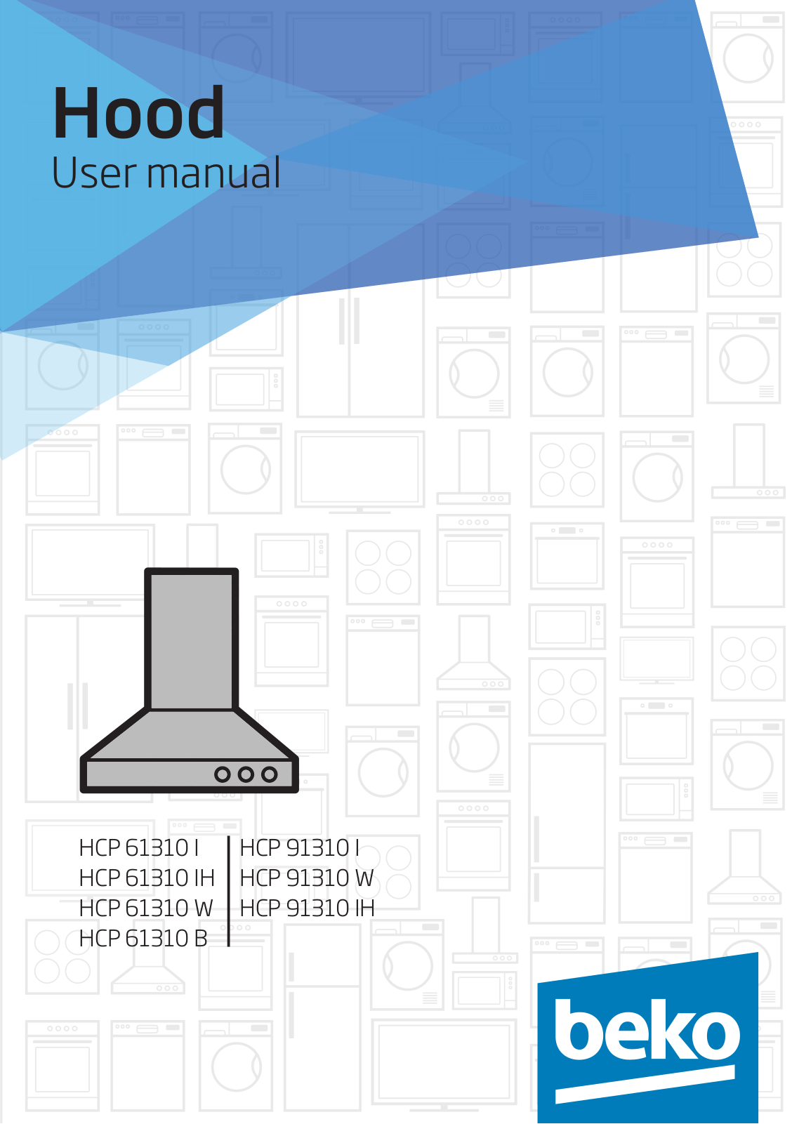 Beko HCP 61310 I, HCP 61310 W, HCP 61310 B, HCP 91310 I, HCP 91310 W User manual