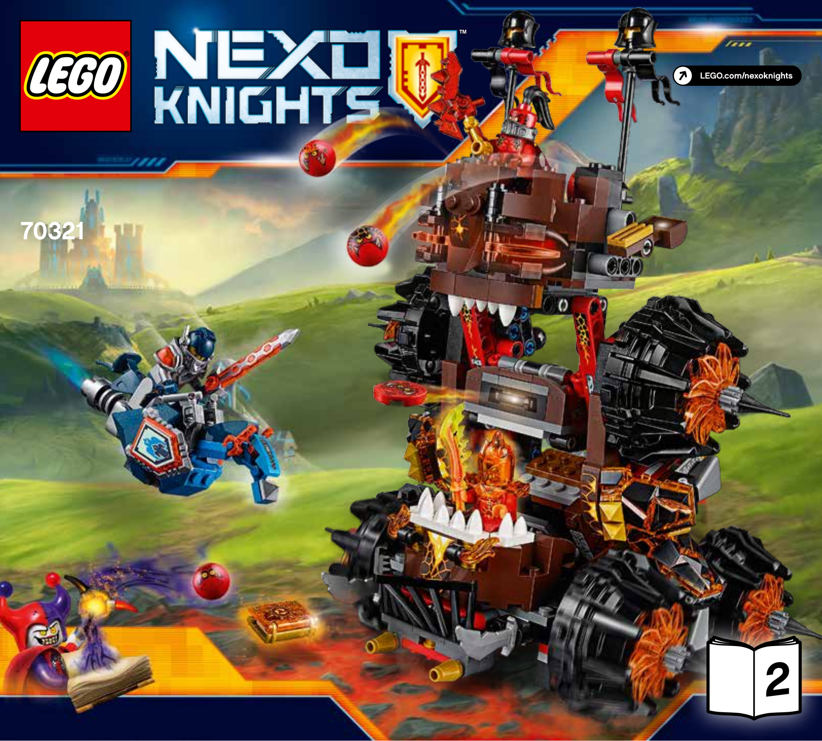 LEGO Nexo Nights 70321 Assemble Instruction