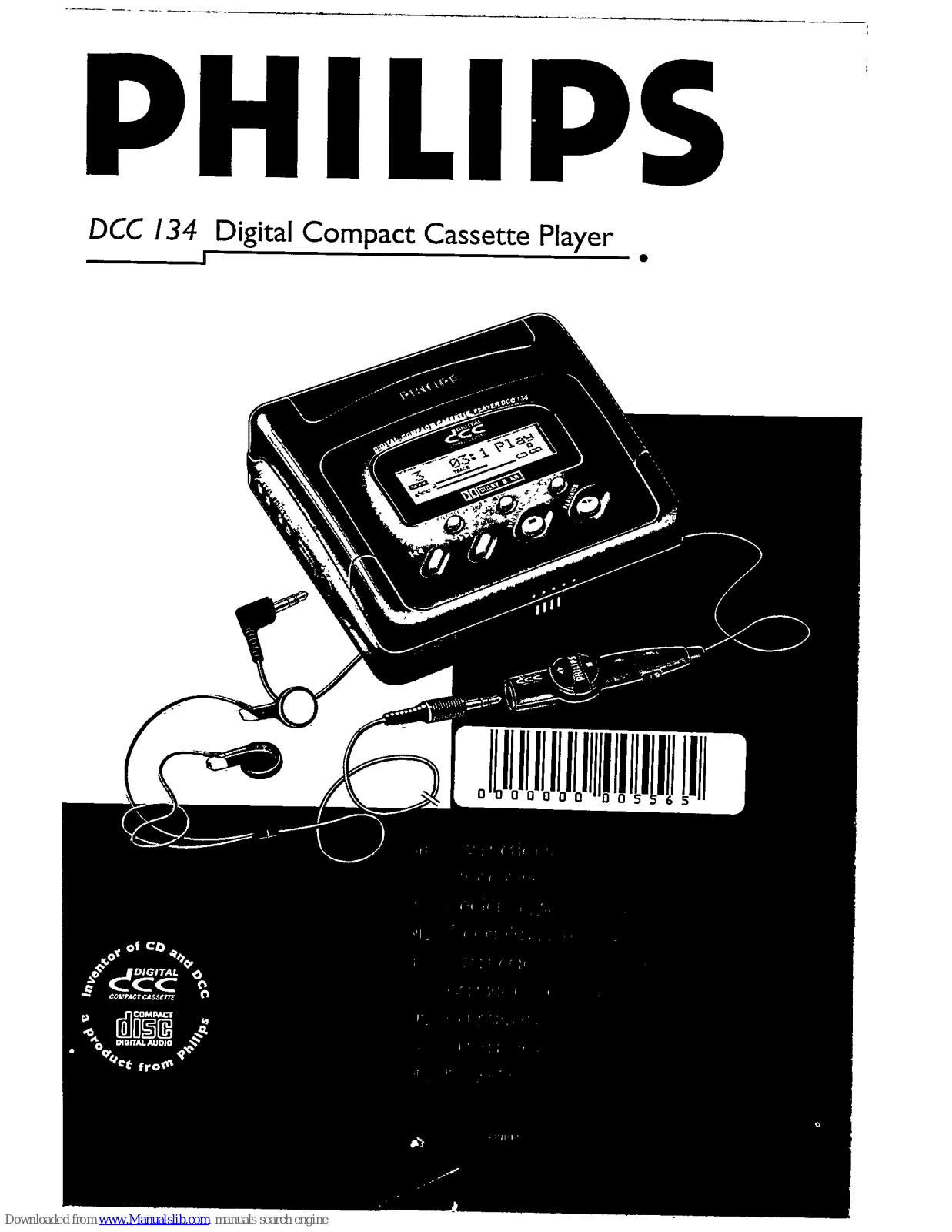 Philips DCC134 User Manual - ManualMachine.com