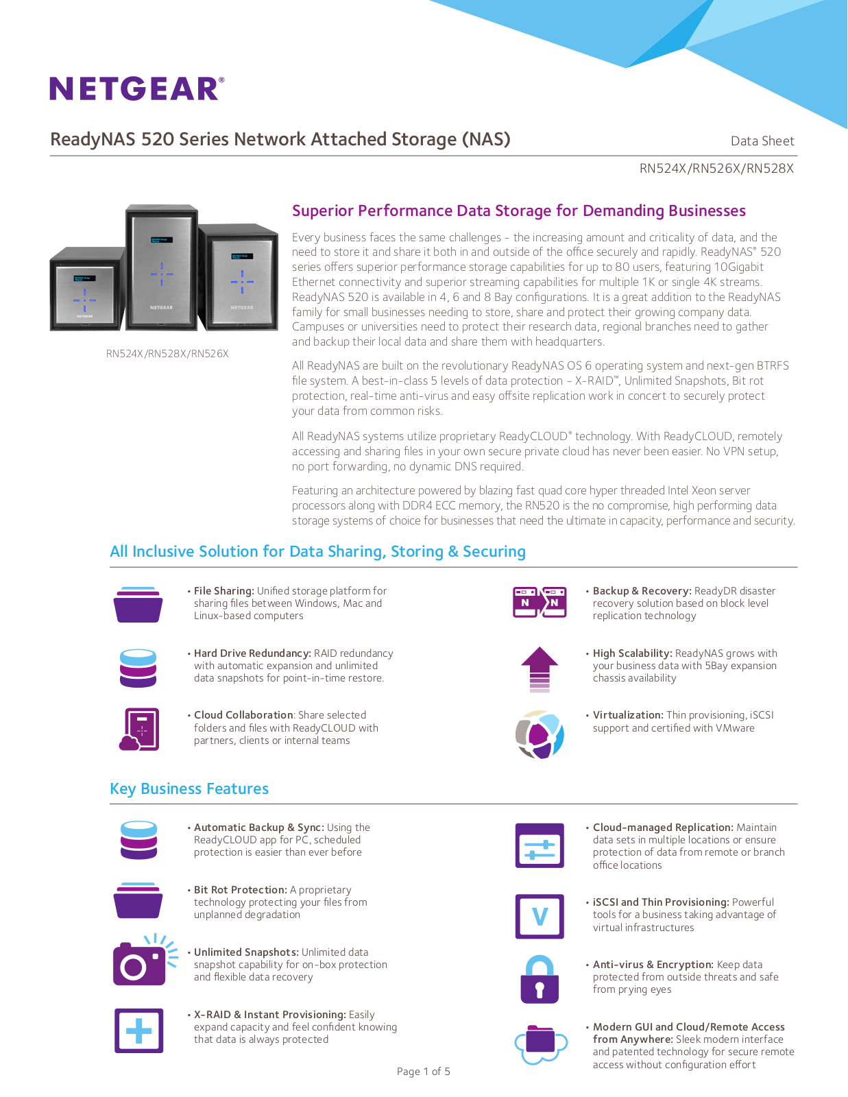 Netgear RN524X00 User Manual