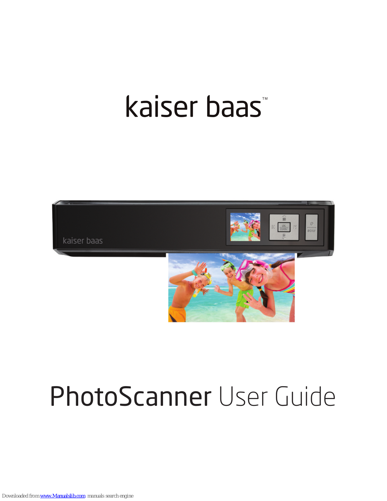 Kaiser Baas PhotoScanner User Manual