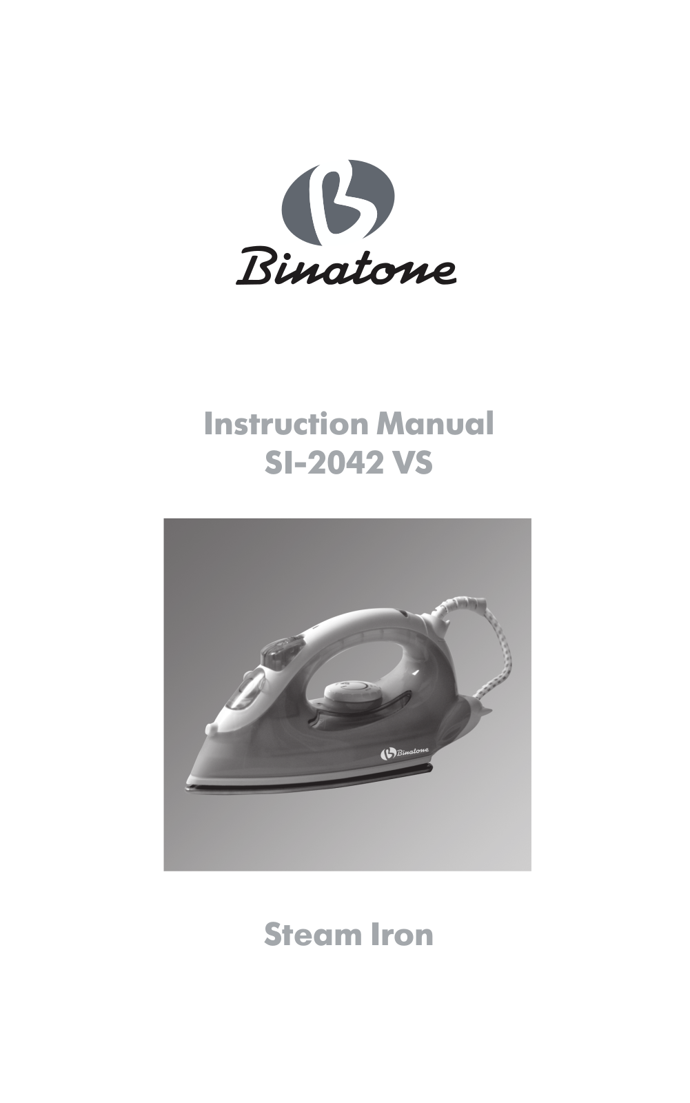 Binatone SI?2042 VS Instruction Manual