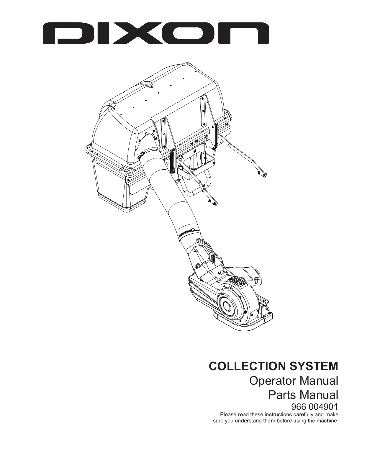 Dixon 966 004901 User Manual