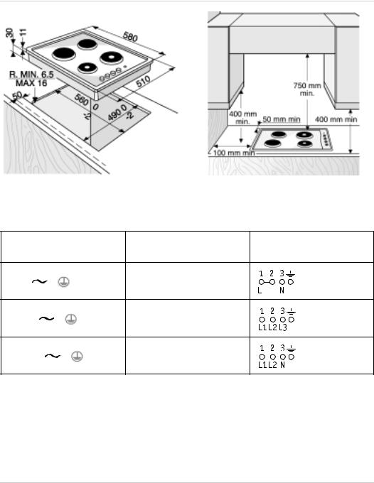 Whirlpool ETM 3410 IN, ETM 3410 WS, ETM 3410 SW, ETM 3410 BR PROGRAM CHART