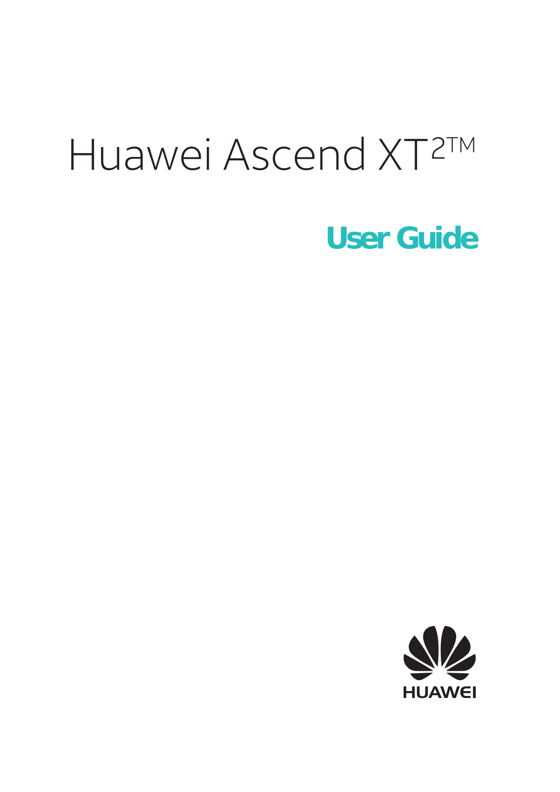 Huawei XT2 H1711 User Manual