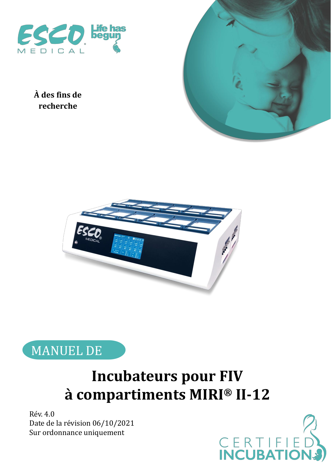 ESCO MIRI II-12 User guide - ManualMachine.com