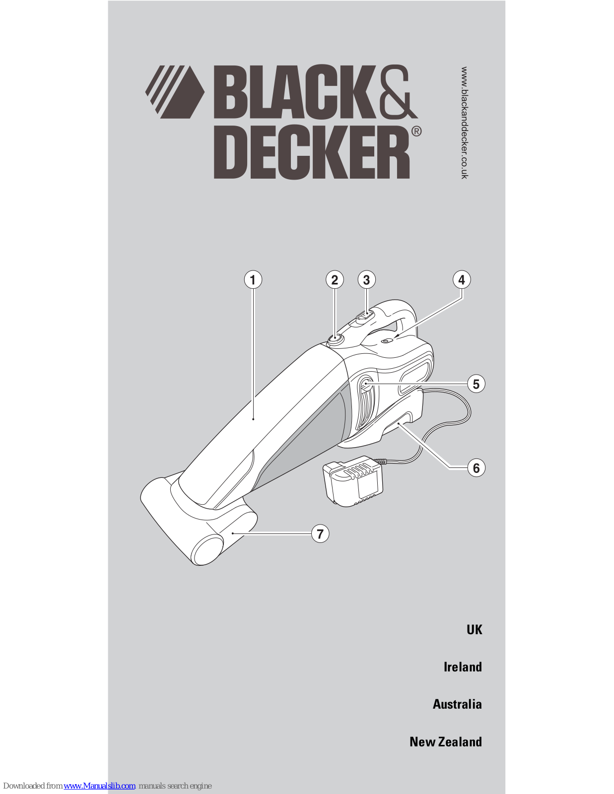 Black & Decker DV96VXZ, DV12VXZ User Manual