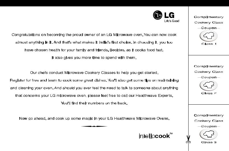 LG MP9889FCR Owner’s Manual