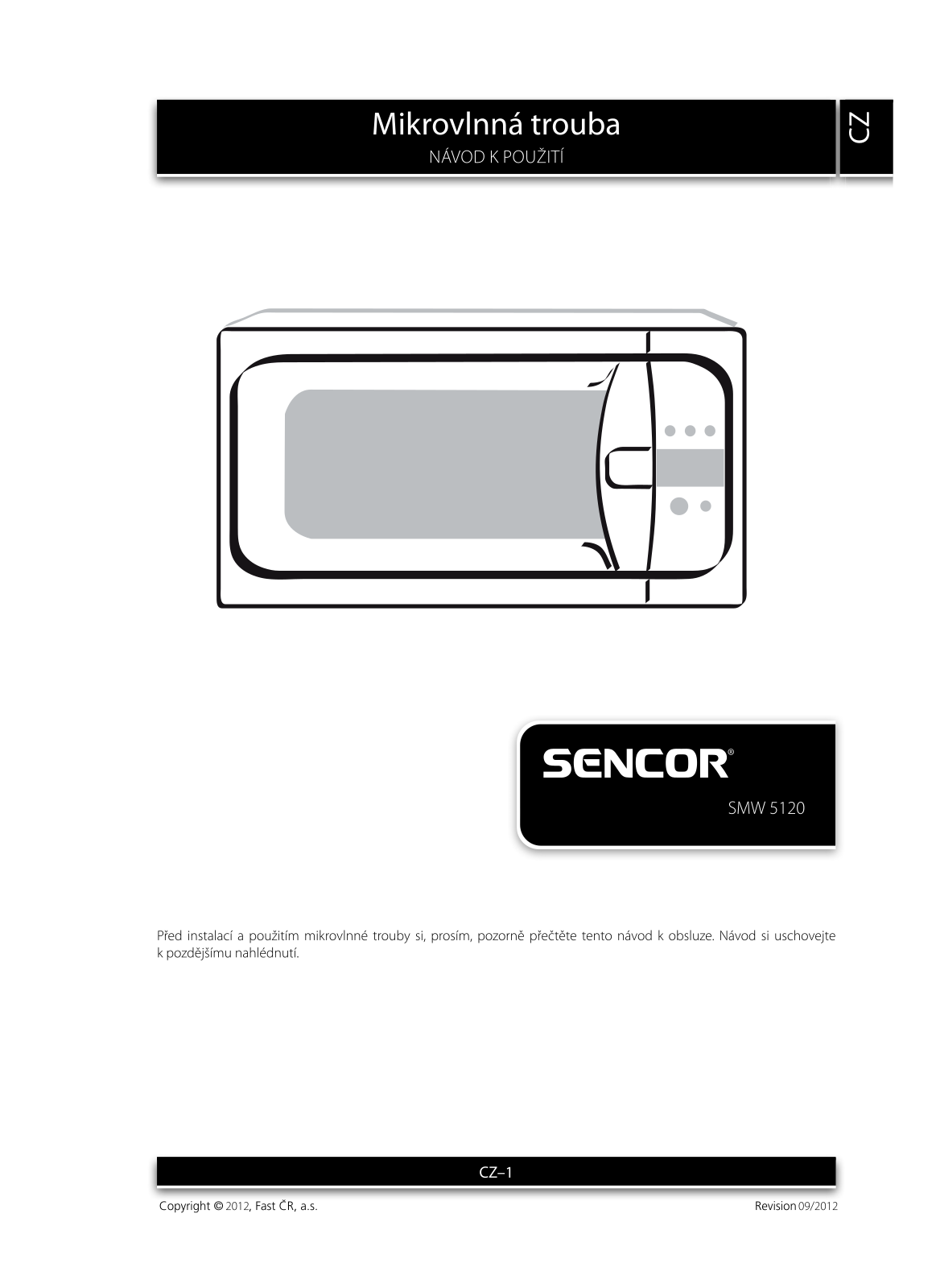 Sencor SMW 5120 User Manual