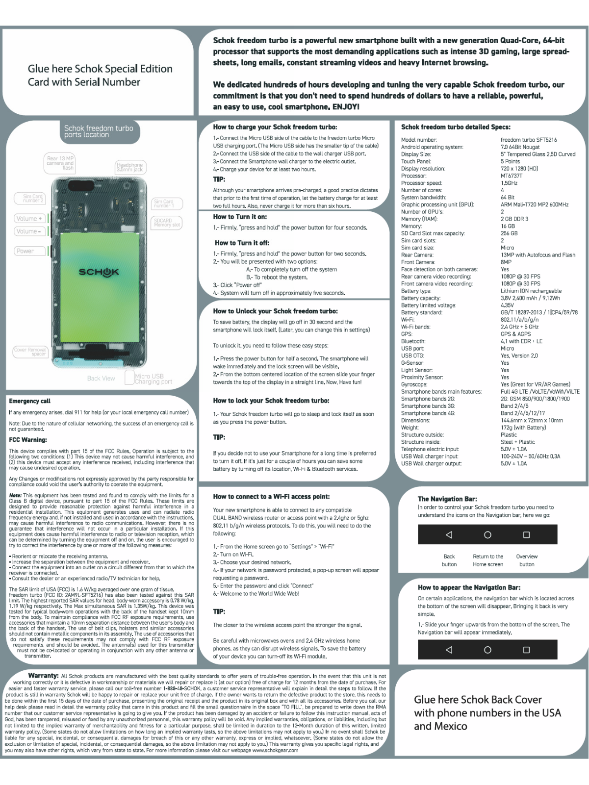 SCHOK SFT5216 User Manual