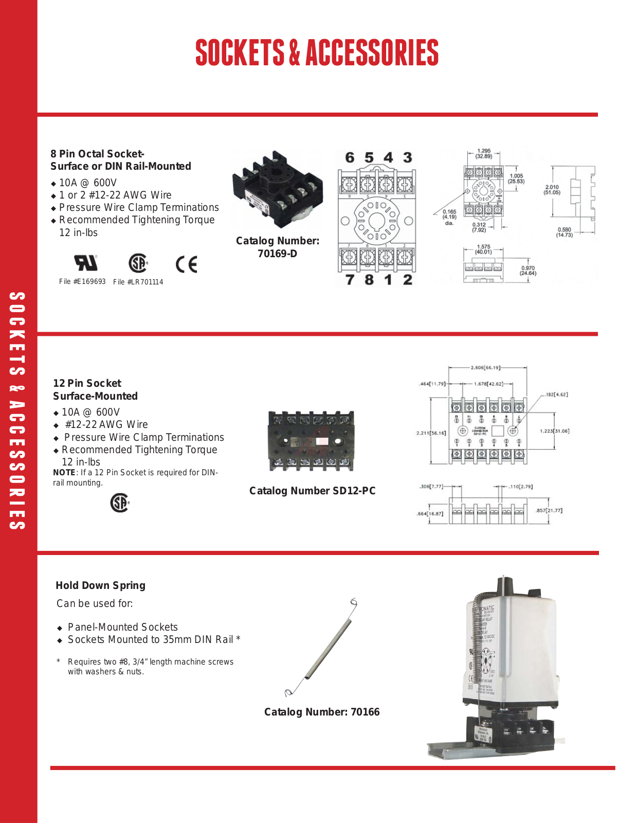 Macromatic SOCKETS Accessories Catalog