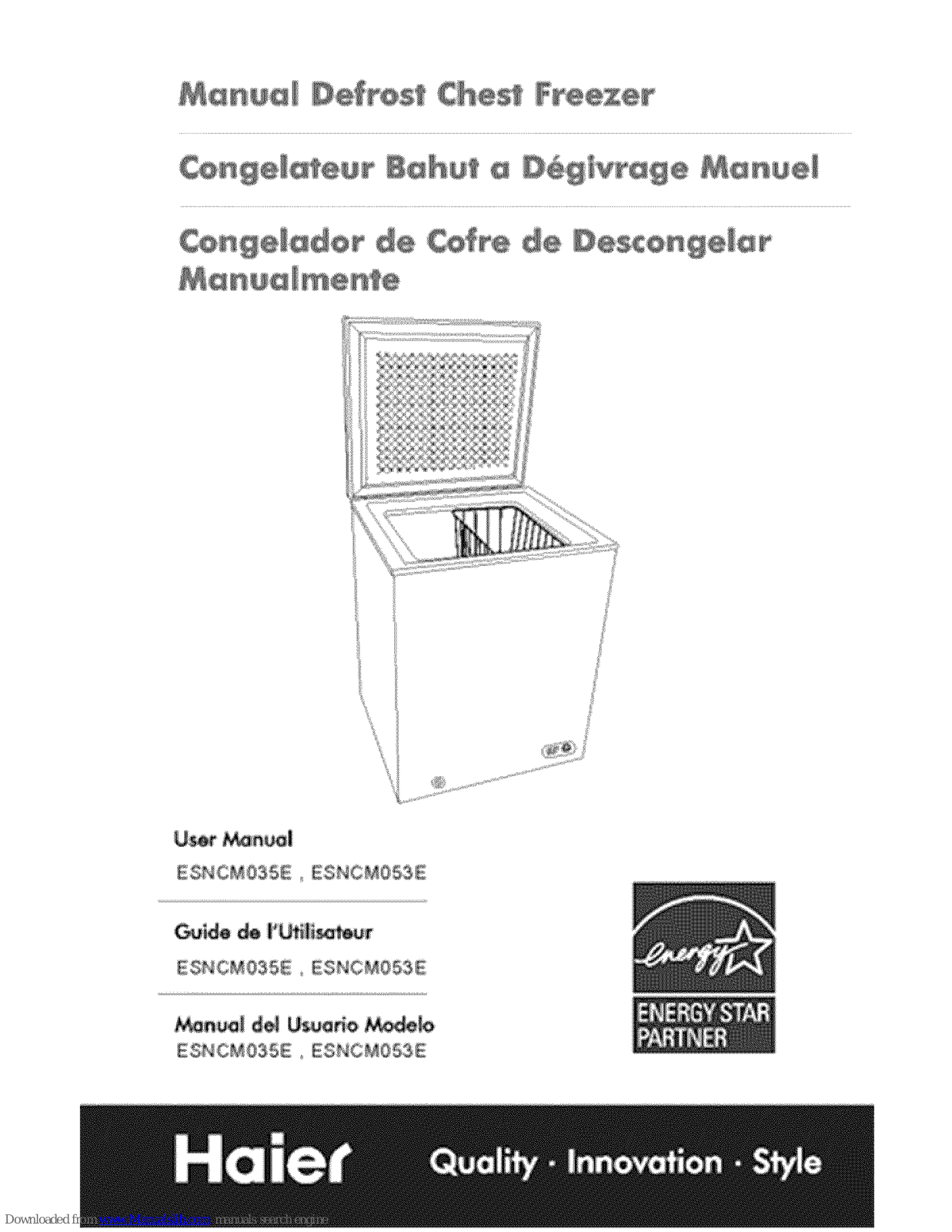 Haier ESNCM035E User Manual - ManualMachine.com