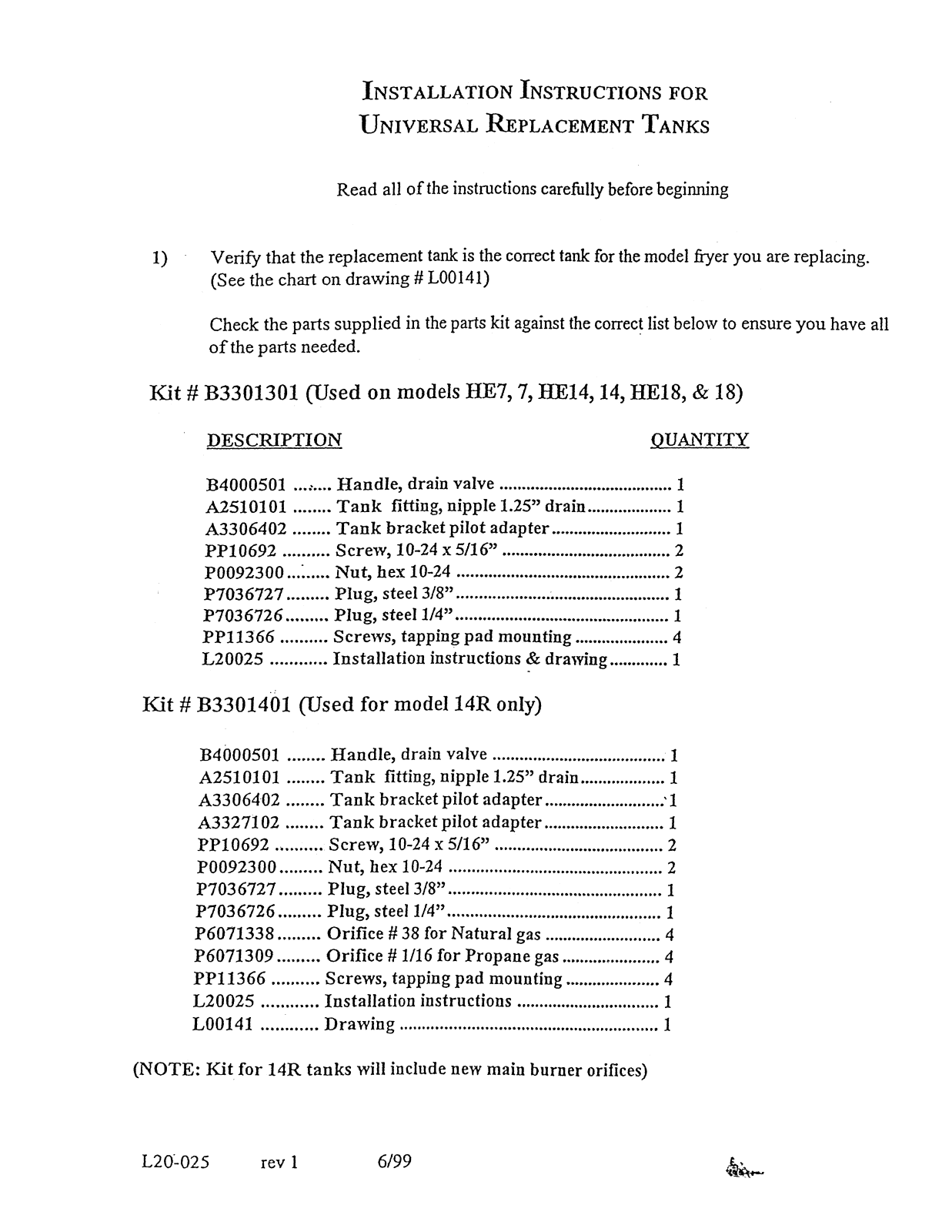 Anets HE-7, HE-14, HE-18 Instruction Manual