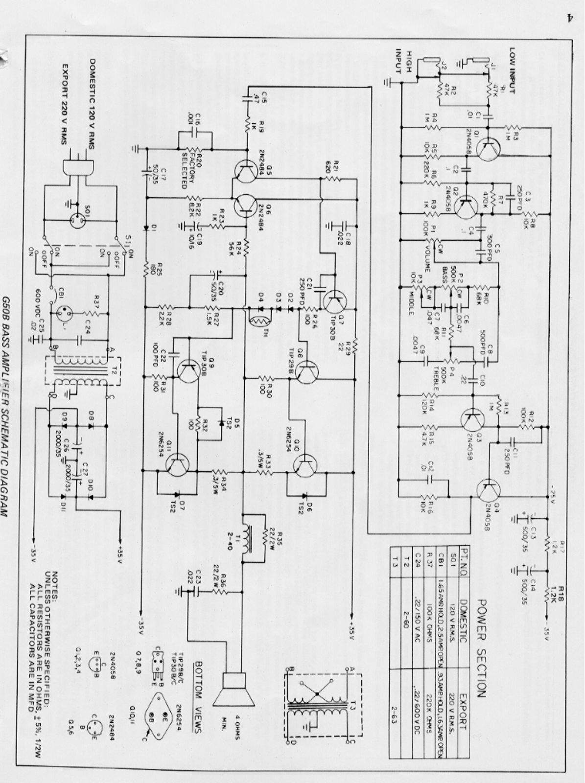 Gibson g50b schematic