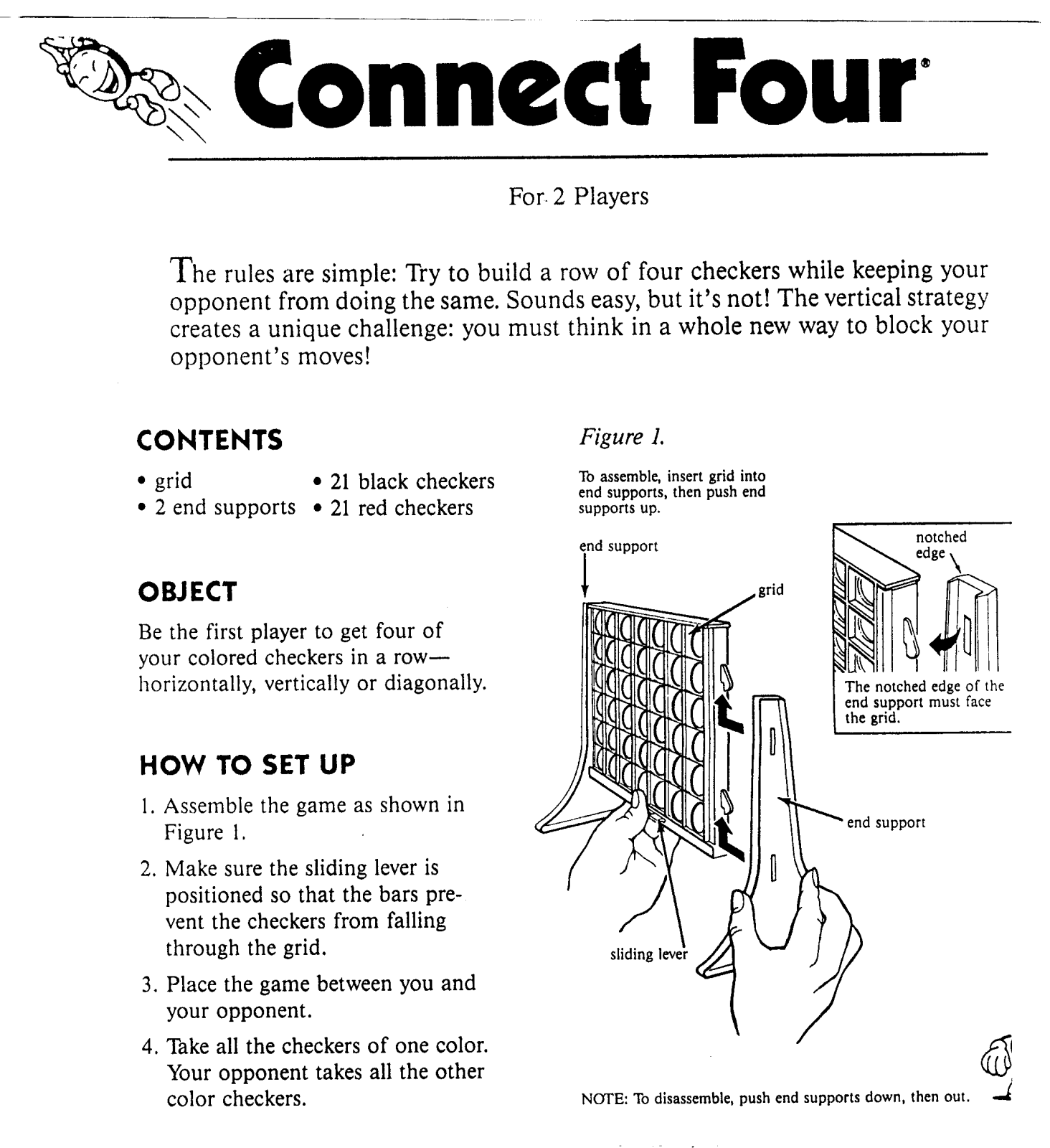 HASBRO Connect Four User Manual