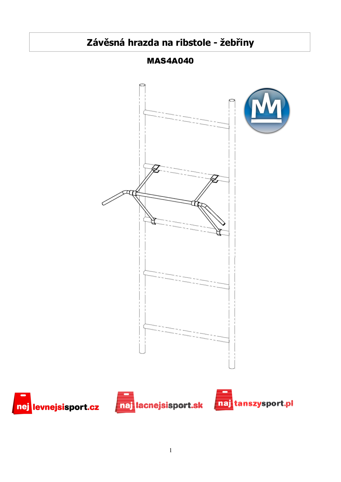 Master MAS4A040 User Manual