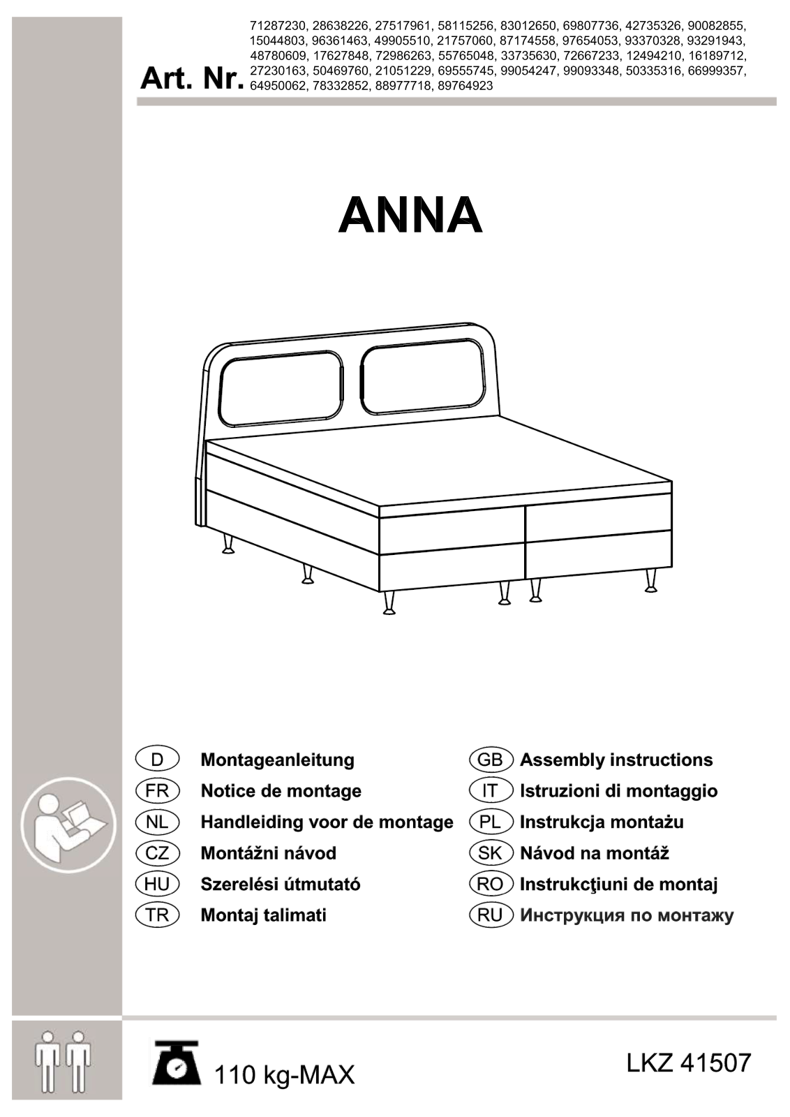 INOSIGN Anna Assembly instructions - ManualMachine.com