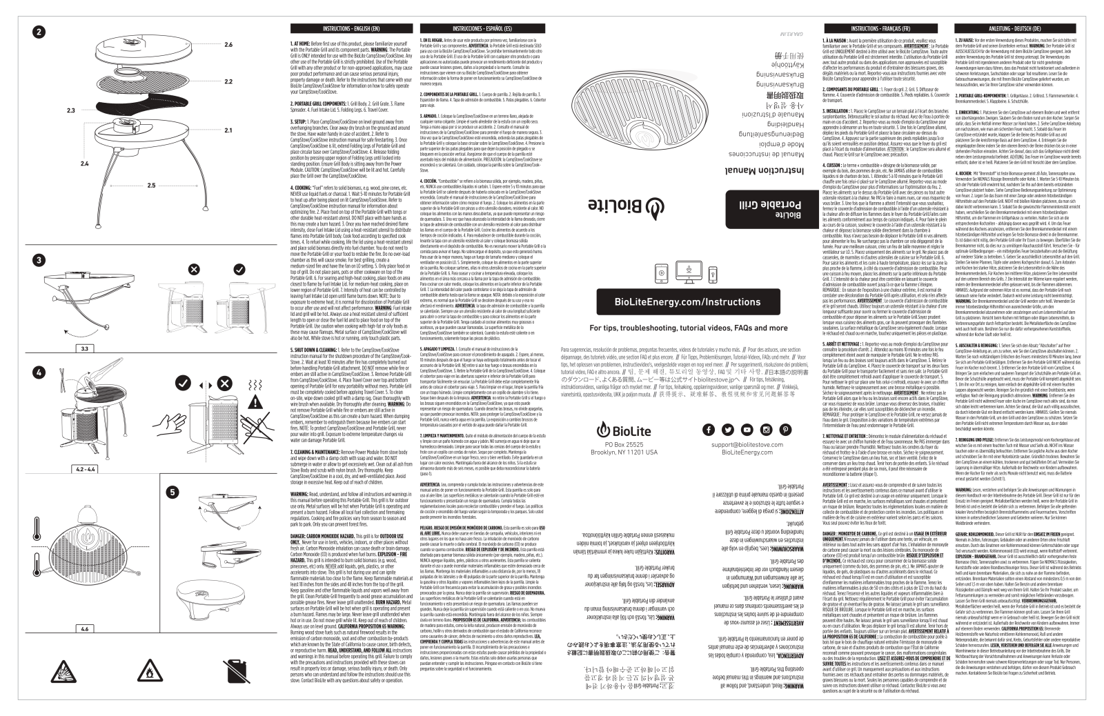 Biolite Portable Grill User Manual - ManualMachine.com