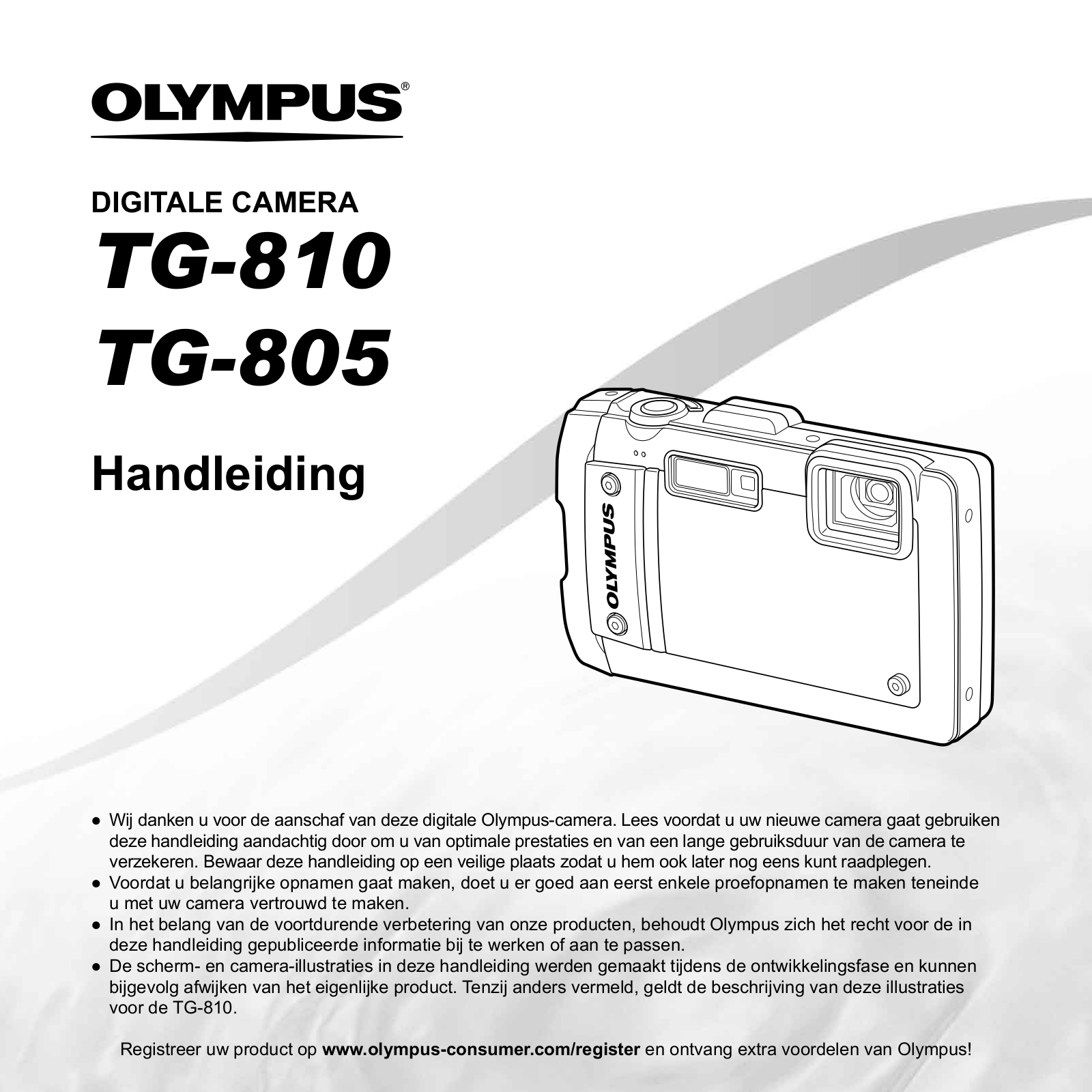 OLYMPUS TG-810 User Manual