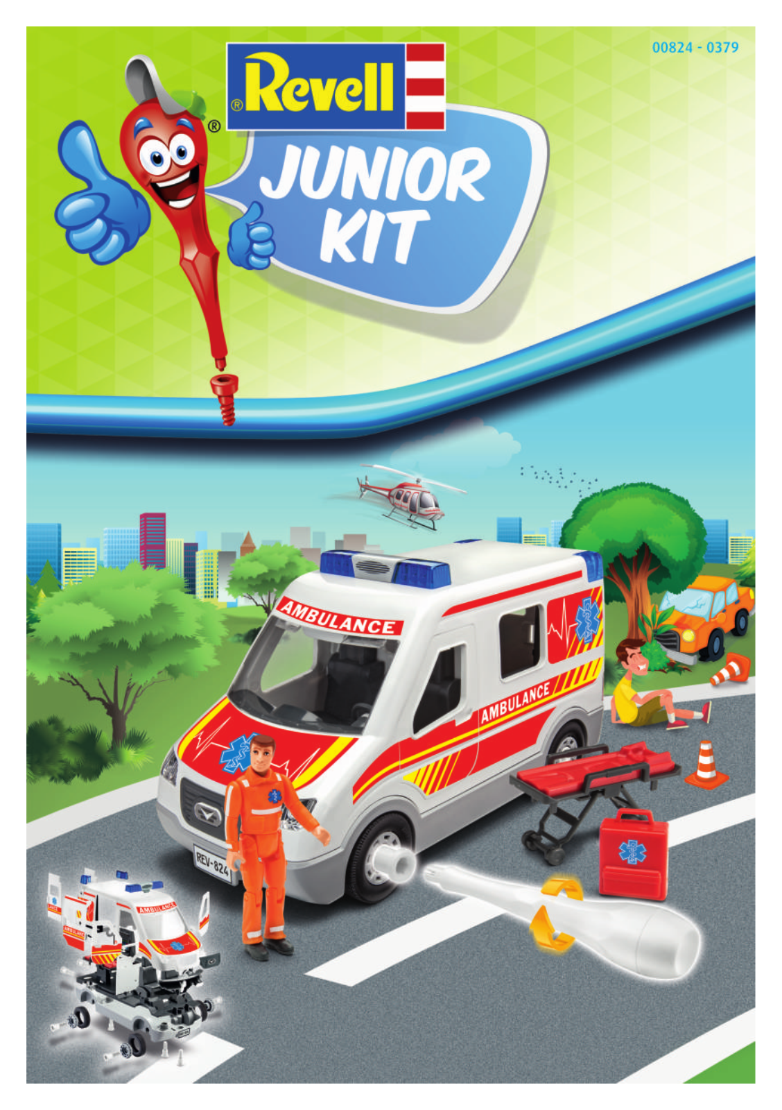 Revell Junior Kit Ambulance with figure Service Manual