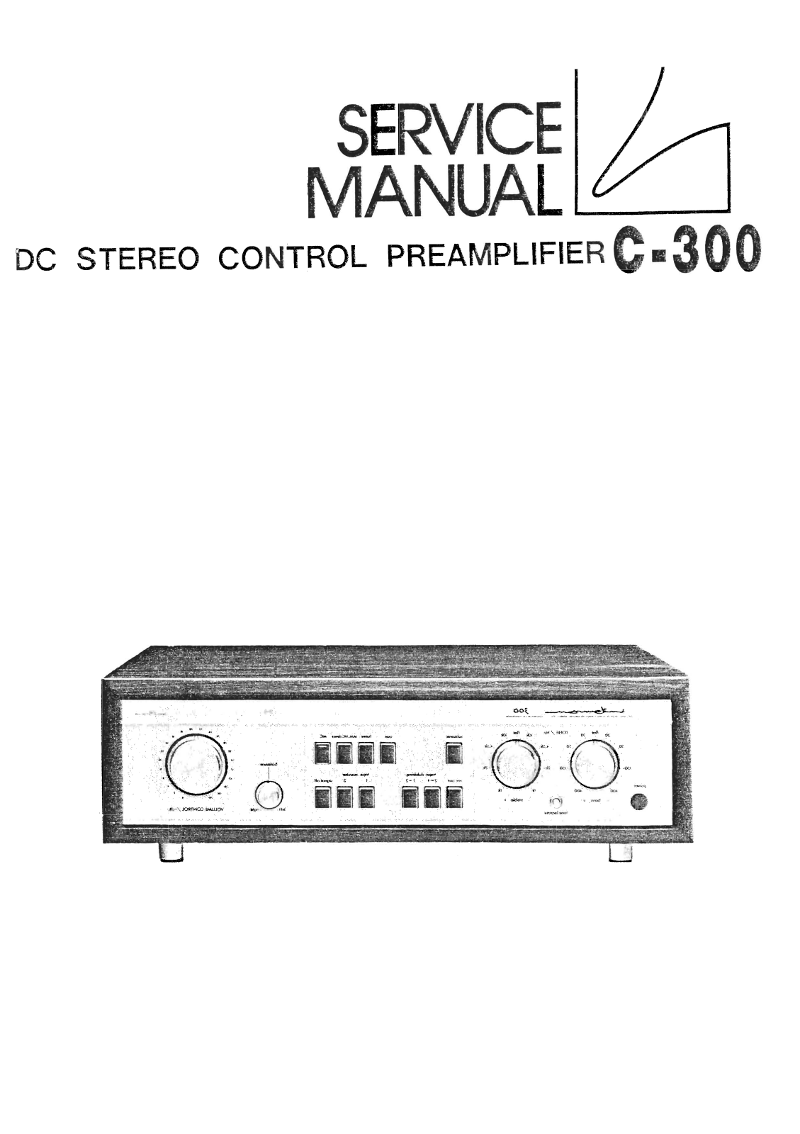 Luxman C-300 Service Manual