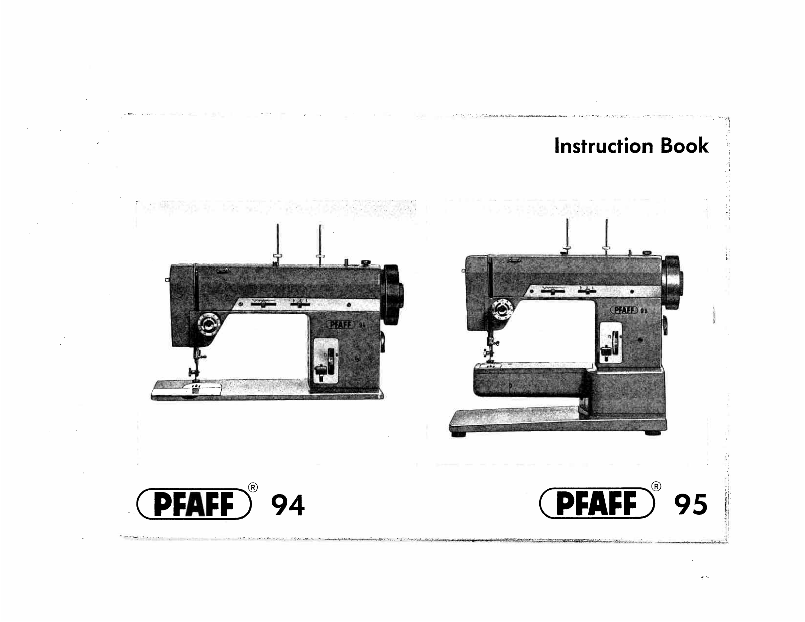 Pfaff 95, 94 User Manual - ManualMachine.com